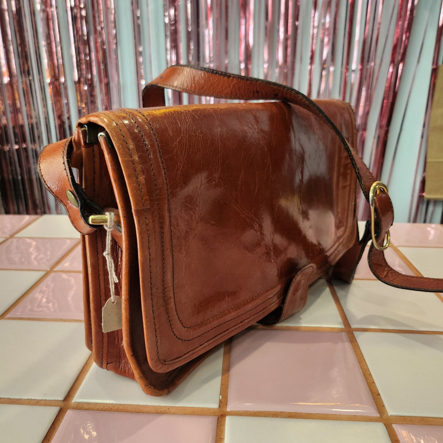 Leather Cross Body Bag