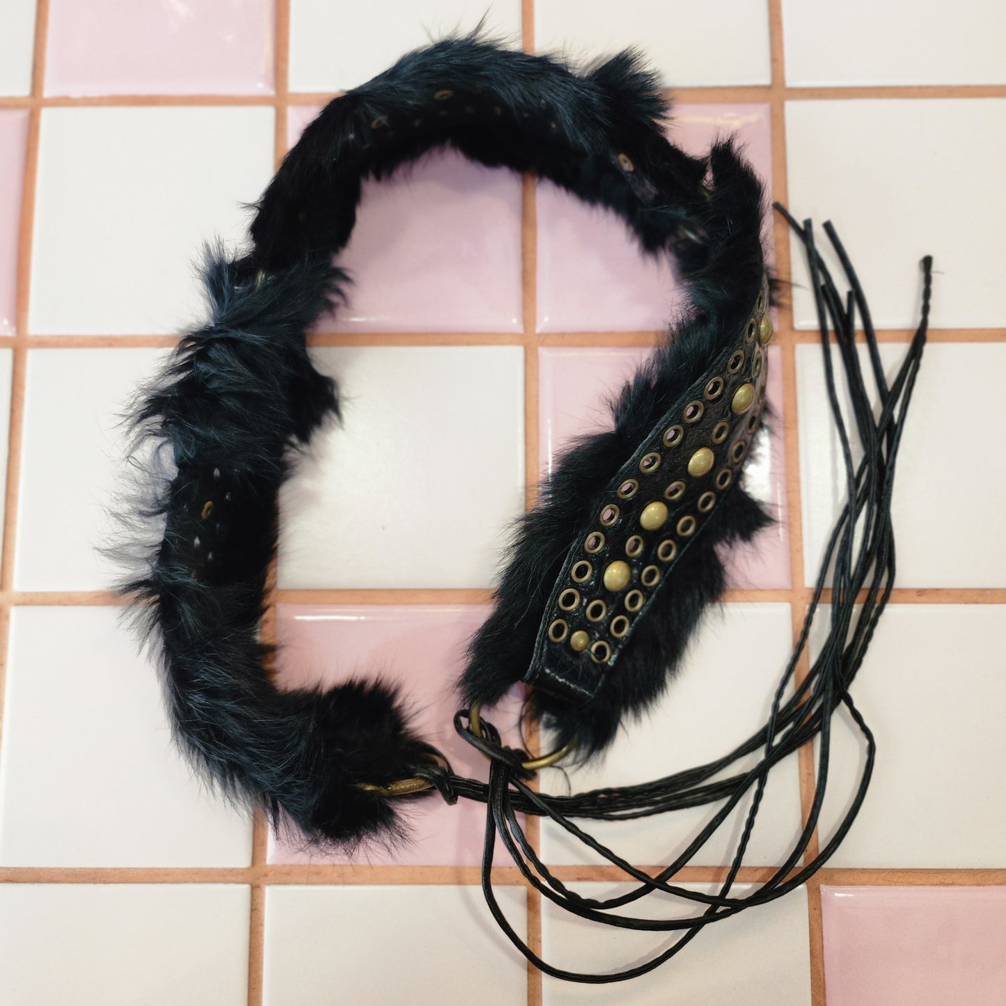 Furry Knot Belt