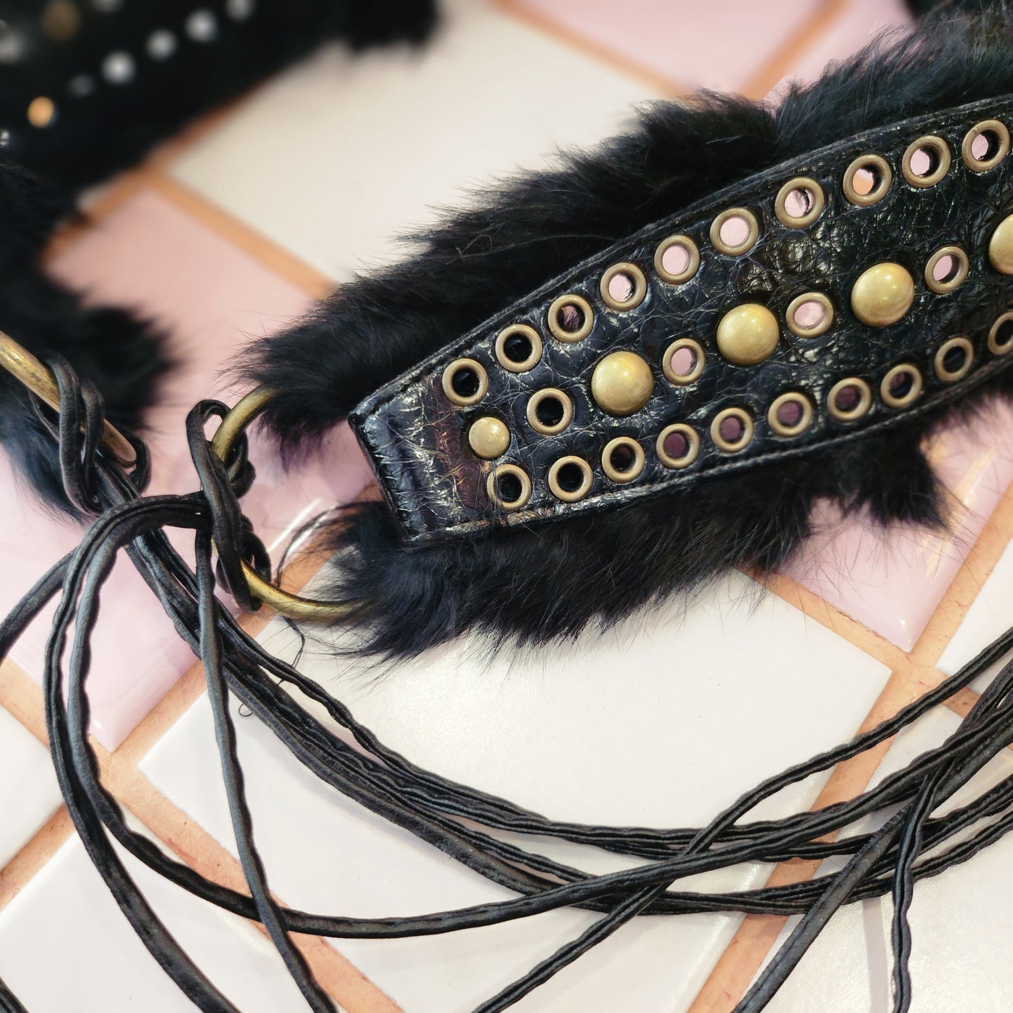 Furry Knot Belt
