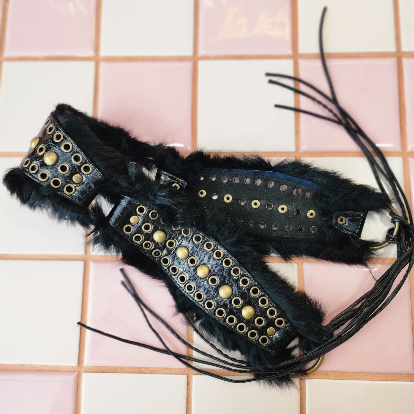 Furry Knot Belt