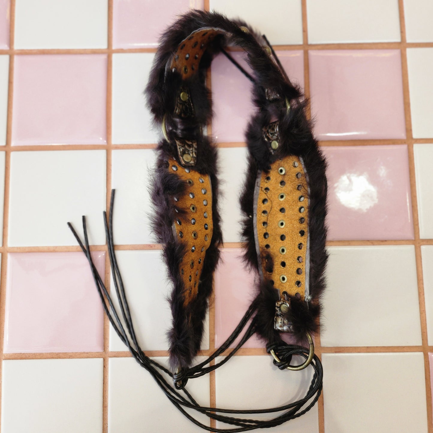 Furry Knot Belt