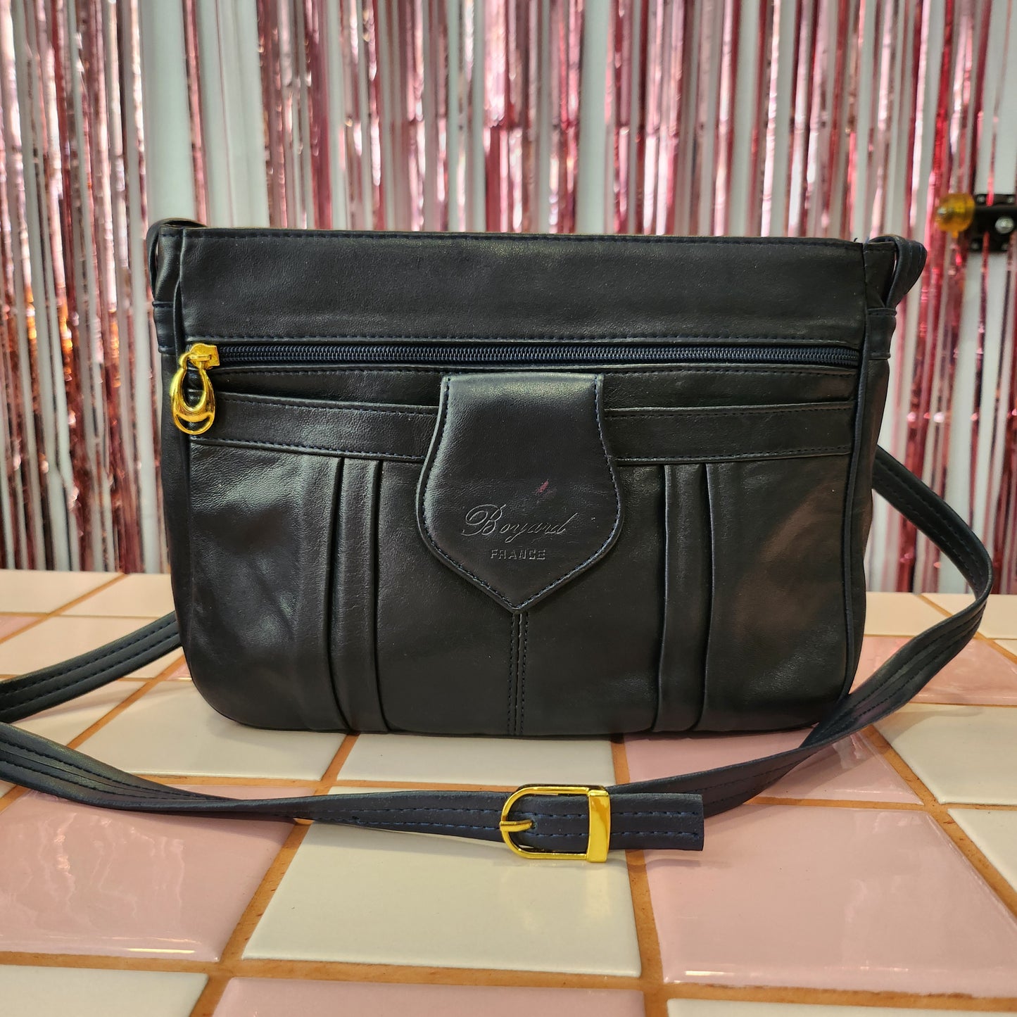 Blue Vintage Crossbag