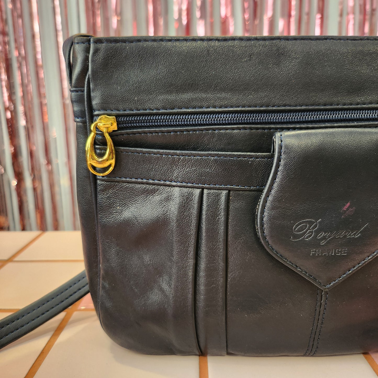 Blue Vintage Crossbag