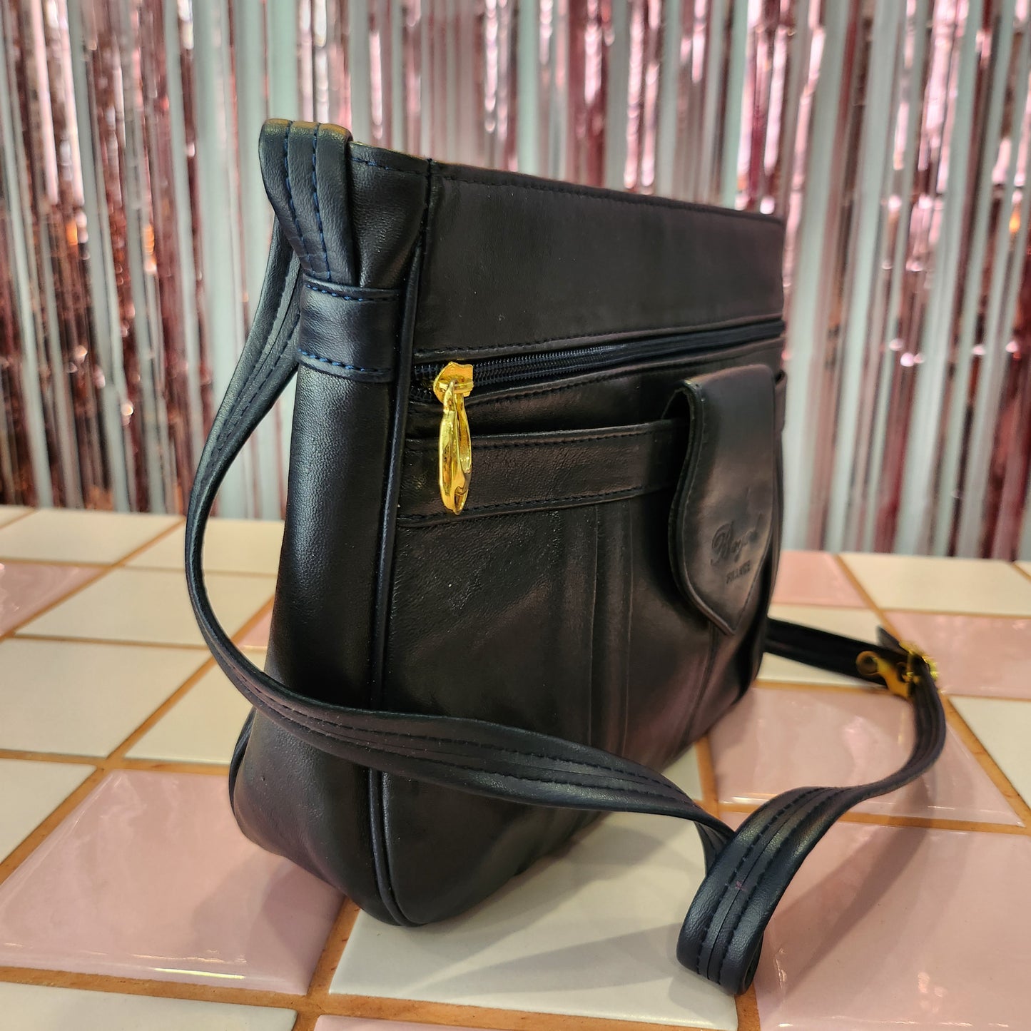 Blue Vintage Crossbag