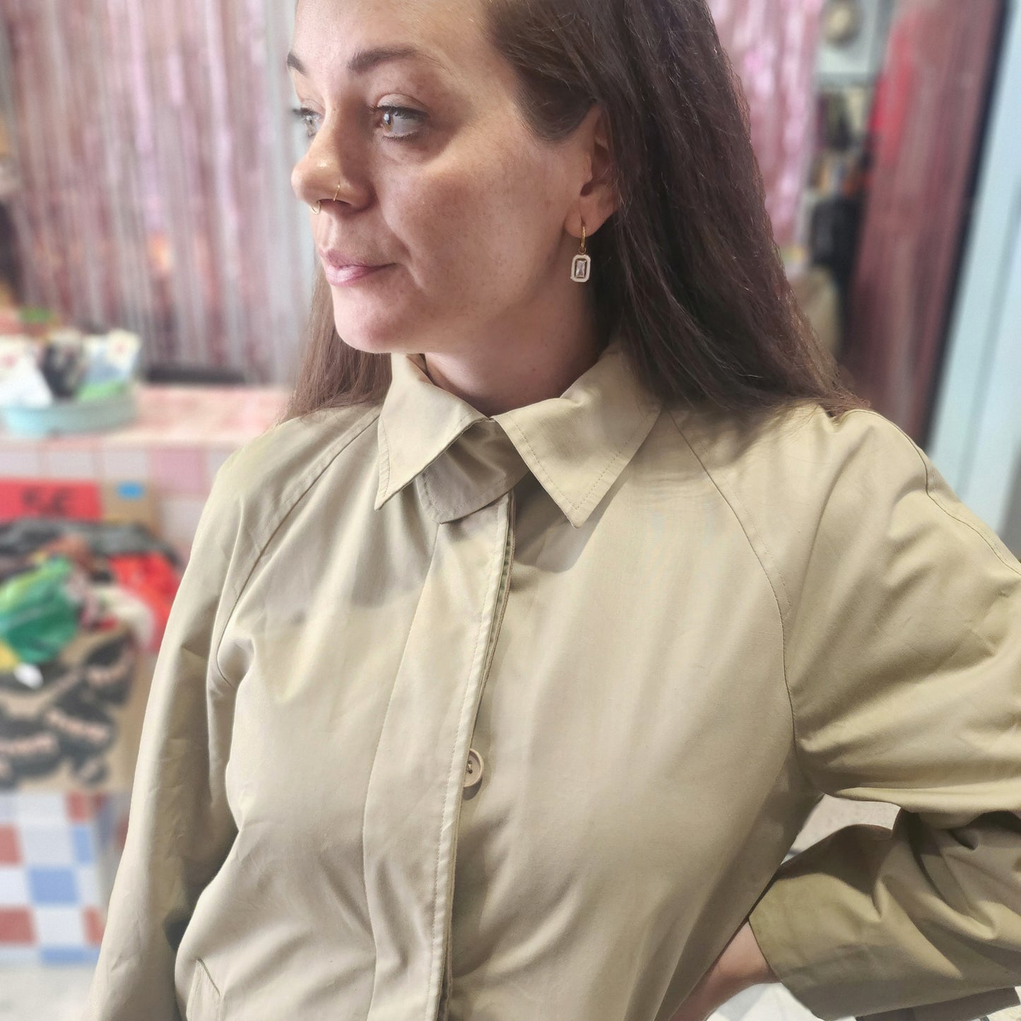 Knee High Classic Trench Coat