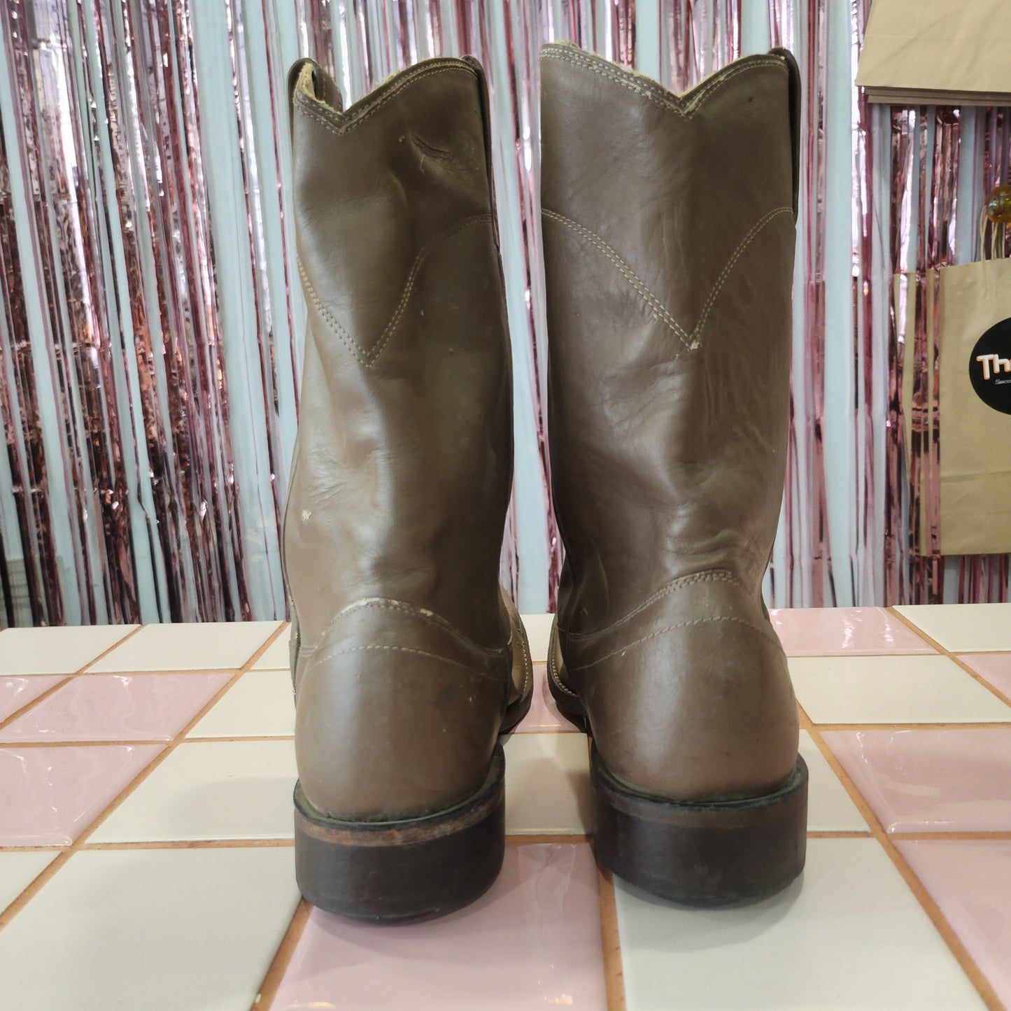 Simple Leather Boots