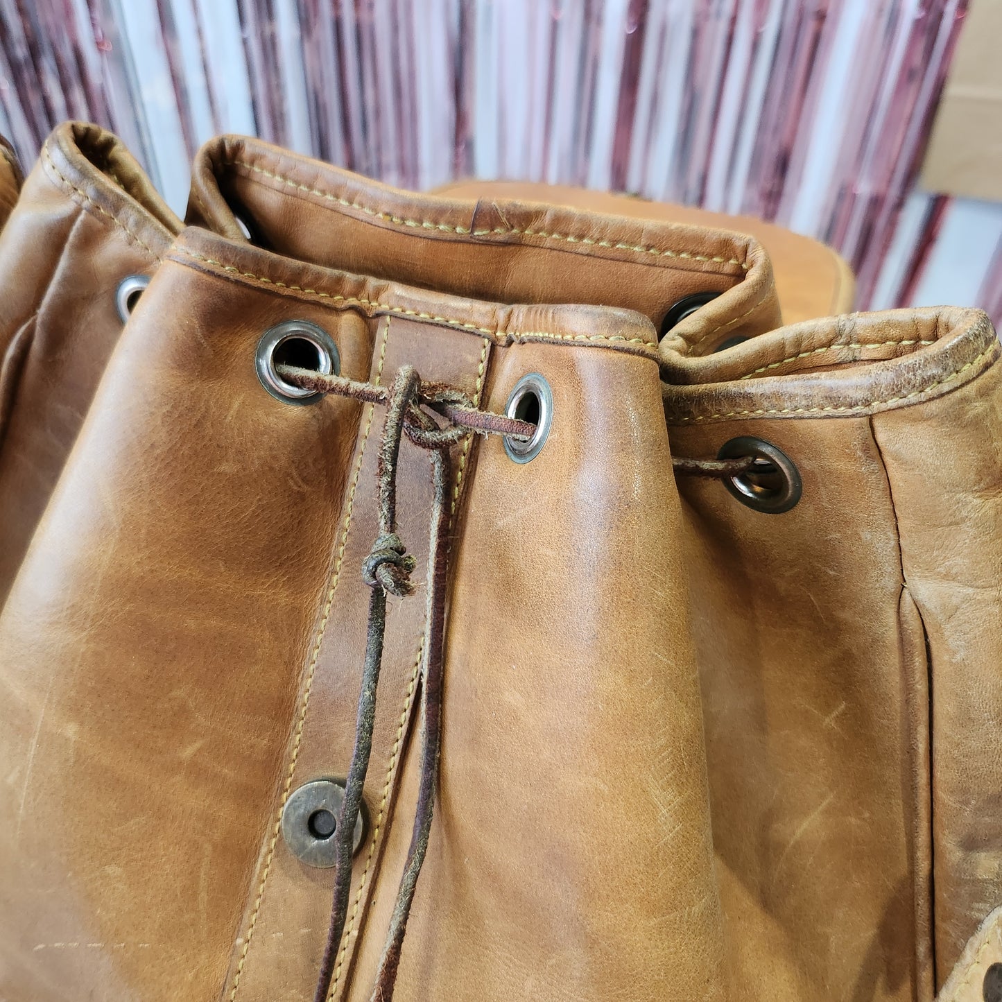 Vintage Leather Crossbag