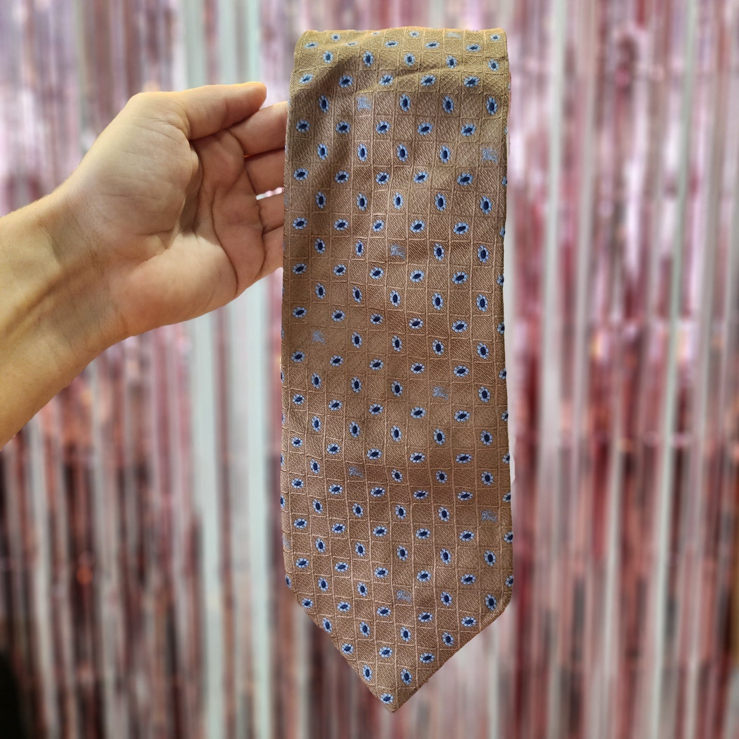 Vintage Burberry Silk Tie