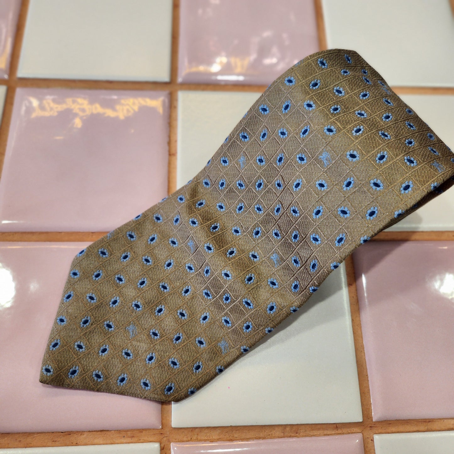 Vintage Burberry Silk Tie