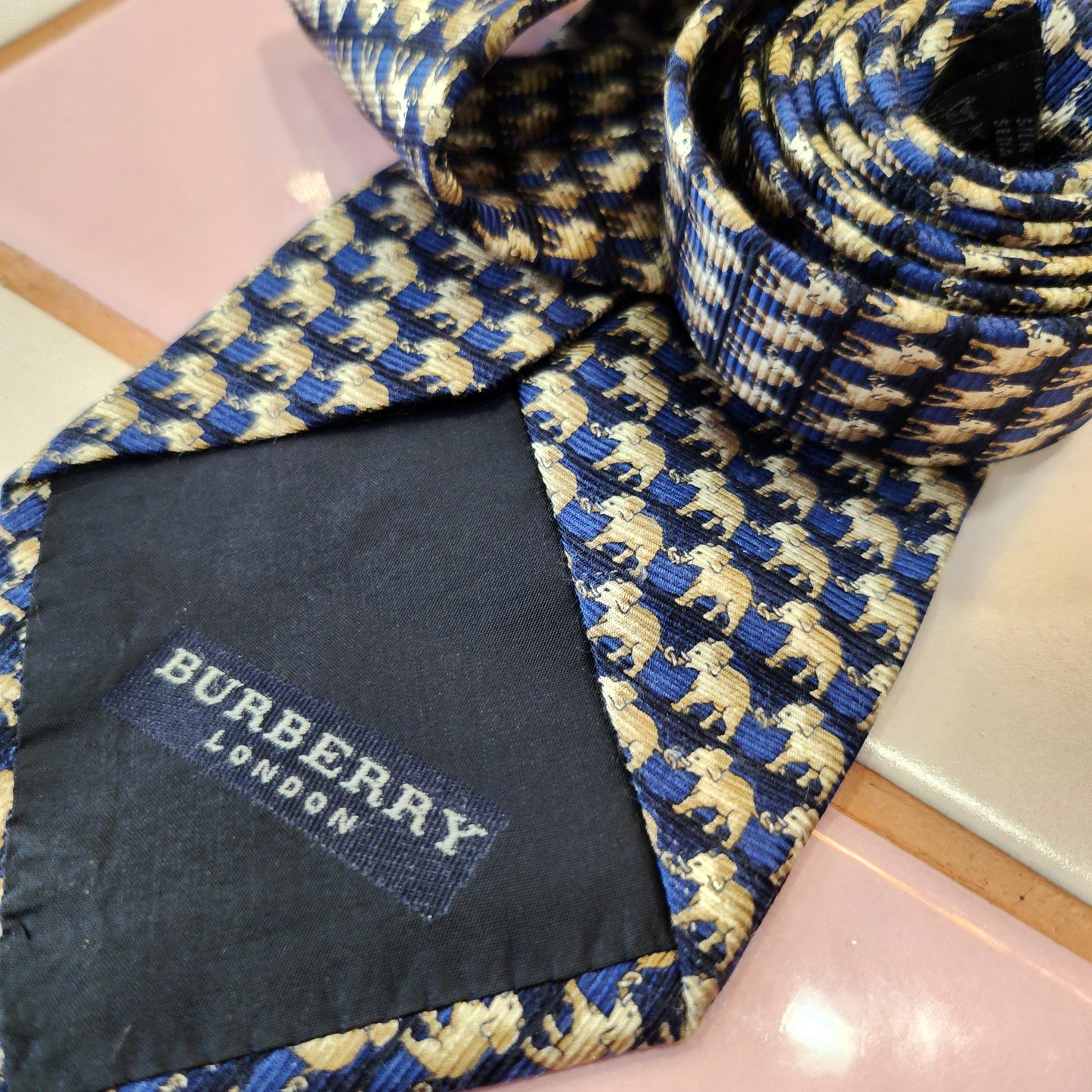 Vintage Burberry Tie