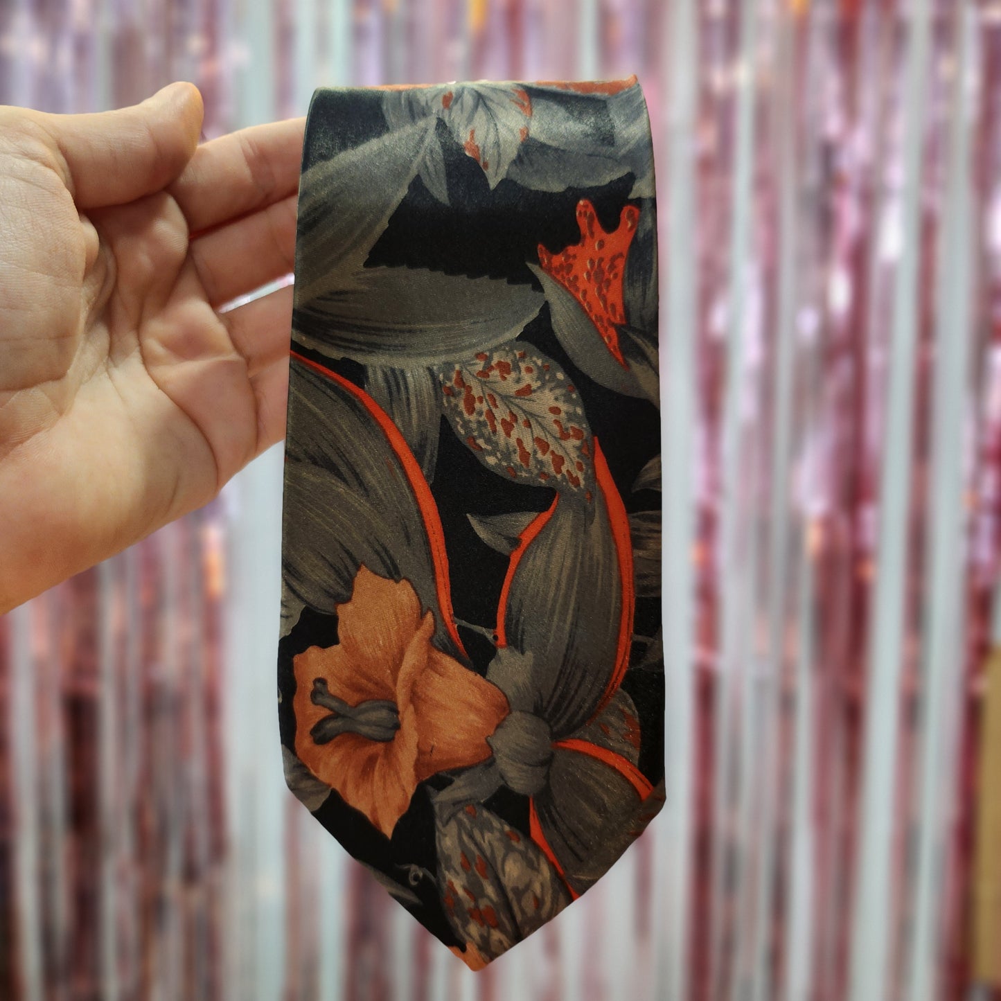Vintage Silk Tie Flowers