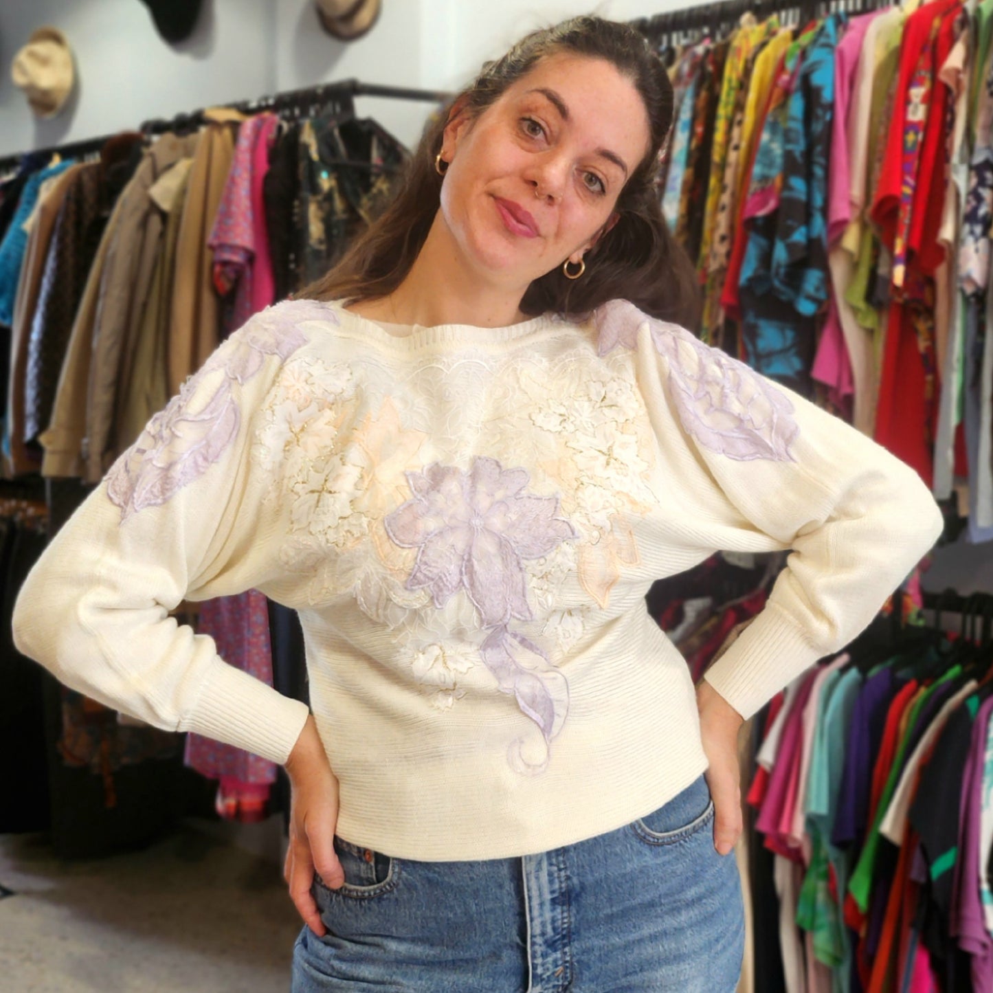 Cute Vintage Knitted Top
