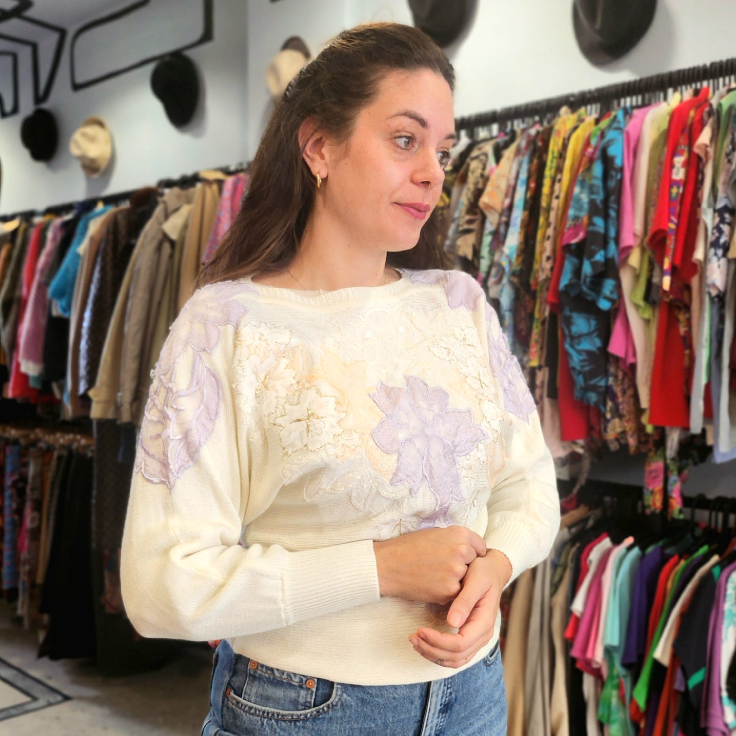 Cute Vintage Knitted Top