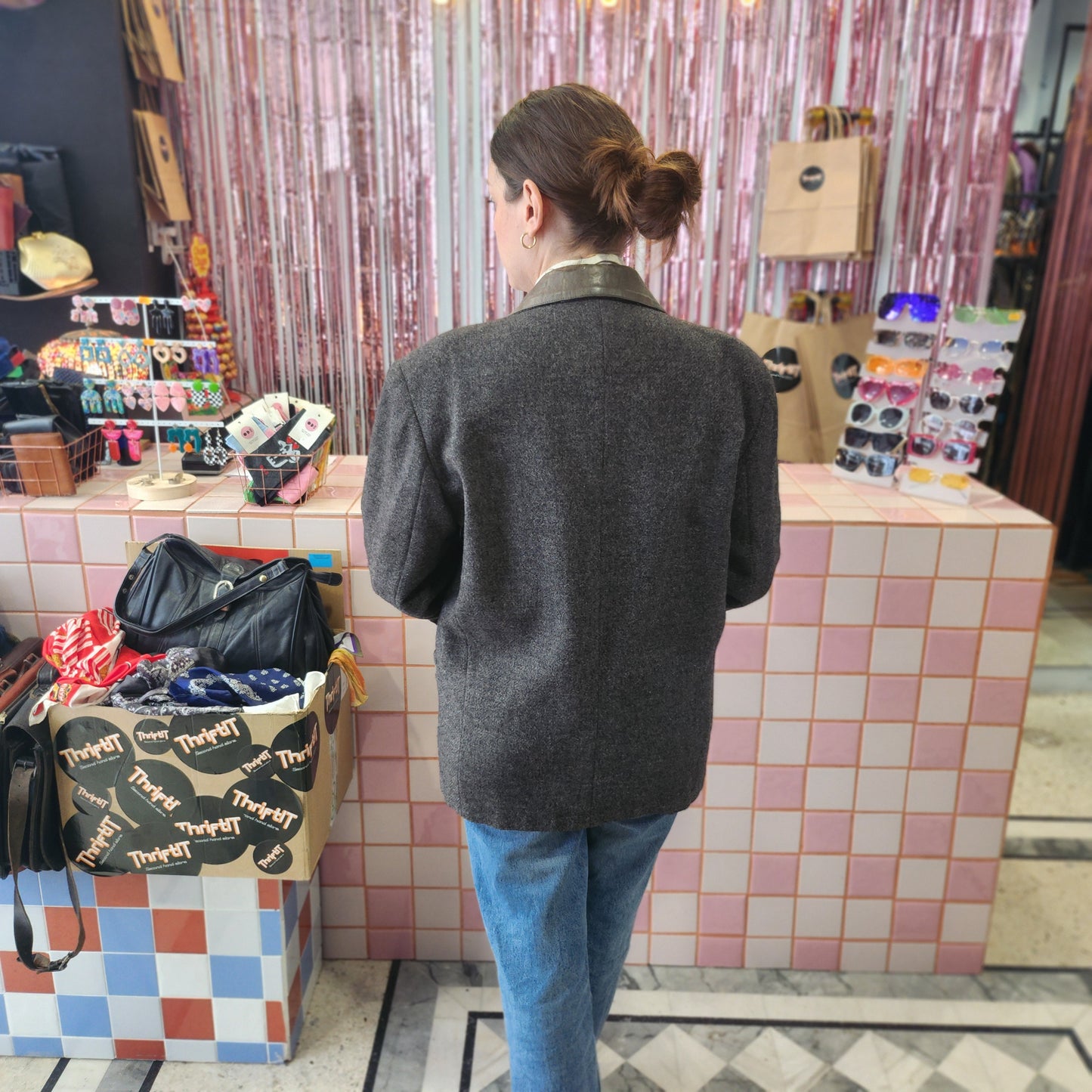 Mario Valentino 100% Wool Blazer