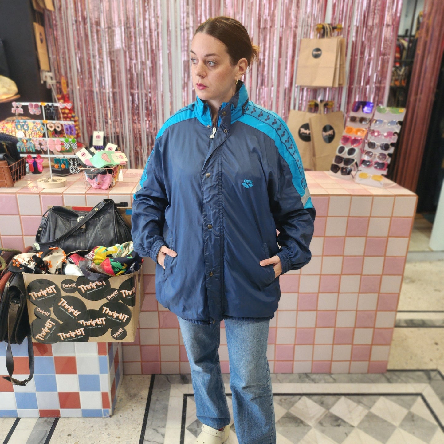 Vintage Arena Shell Jacket