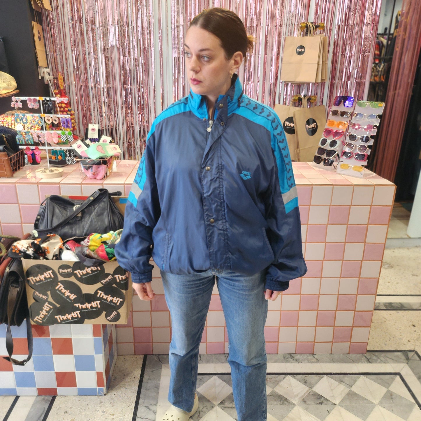 Vintage Arena Shell Jacket