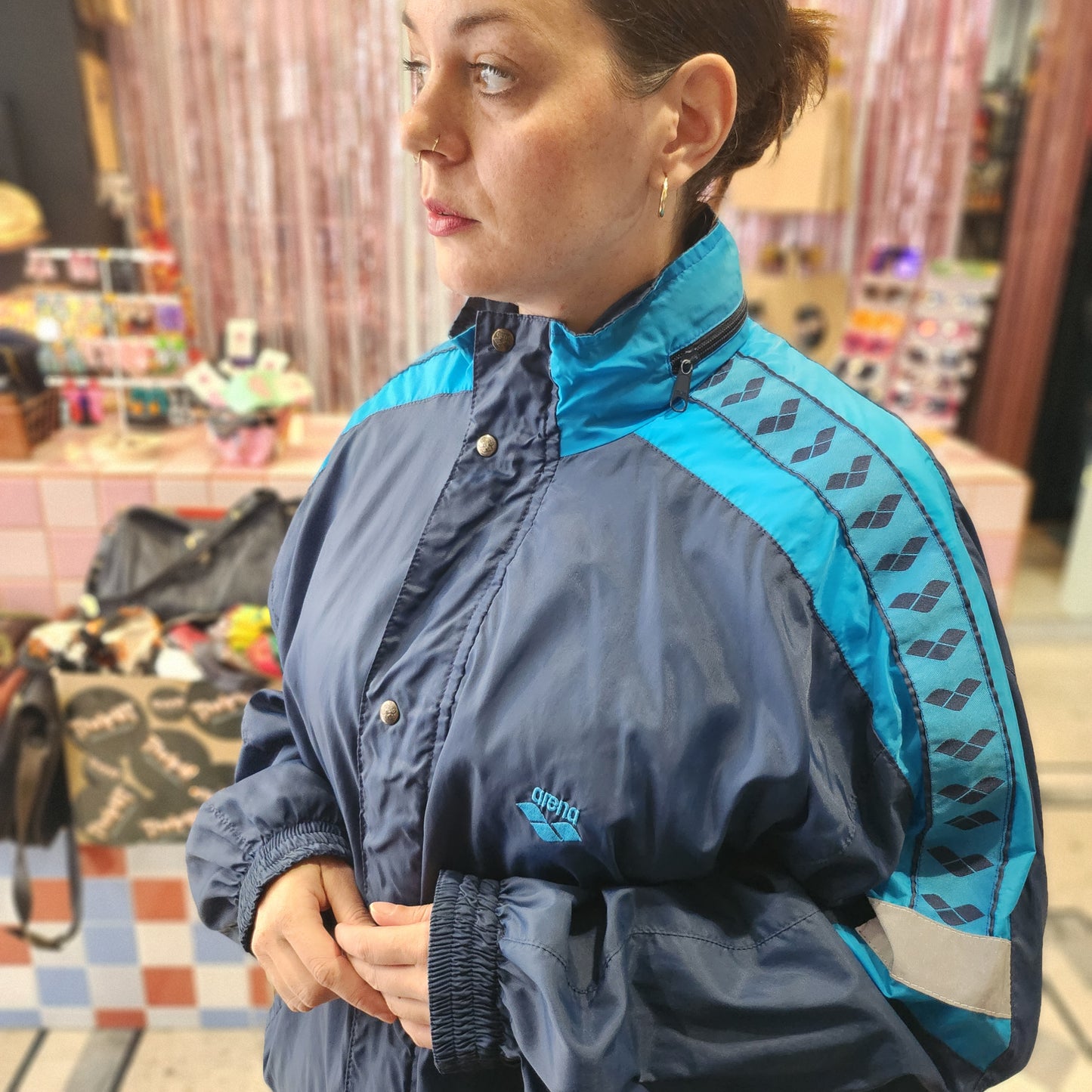 Vintage Arena Shell Jacket