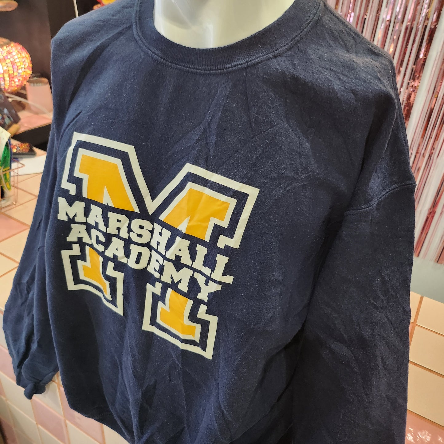 College Peinted Crewneck