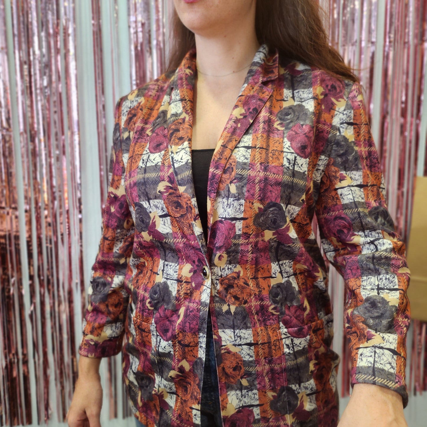 Soft Floral Blazer