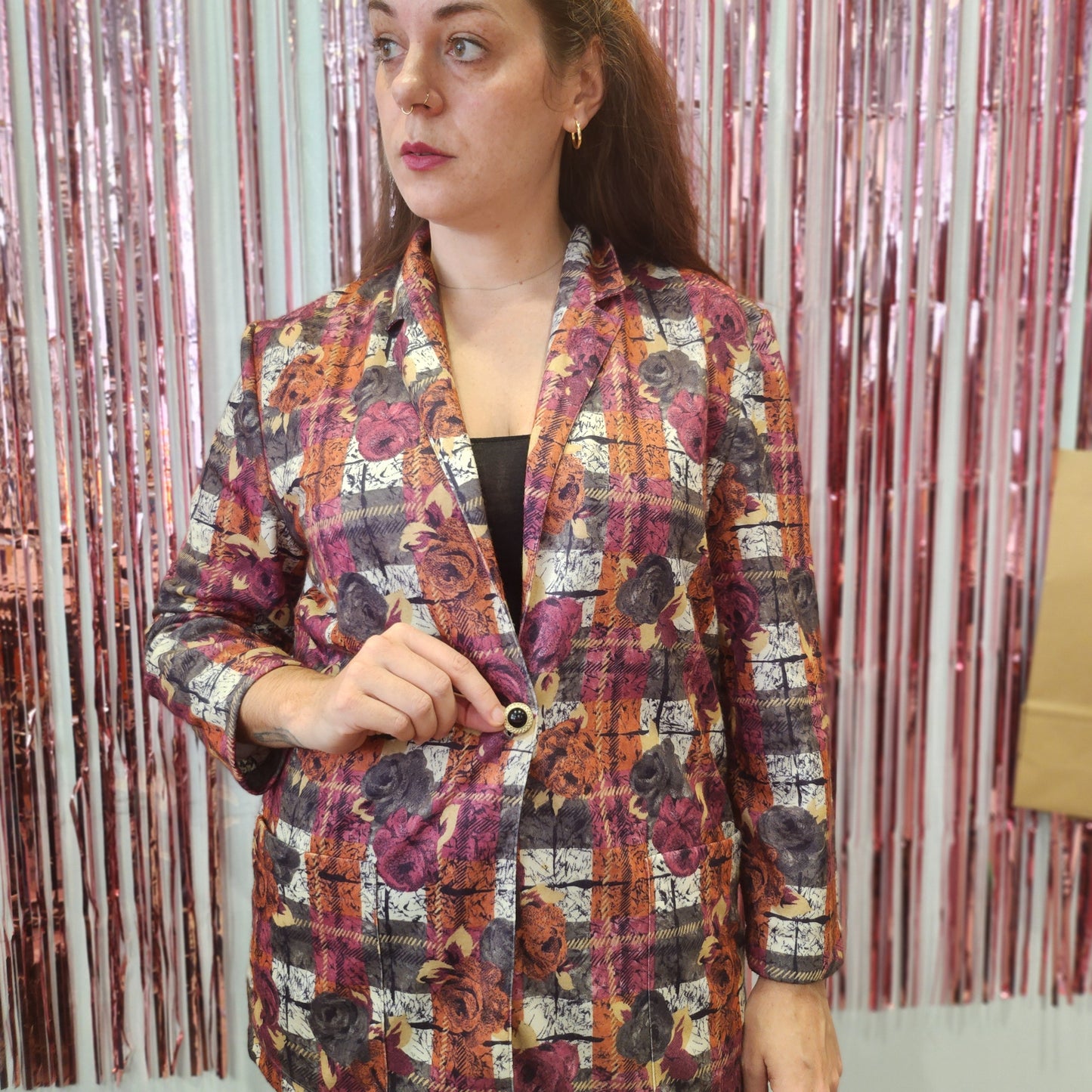 Soft Floral Blazer