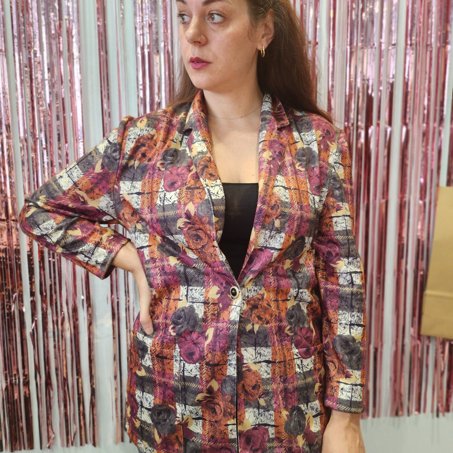 Soft Floral Blazer
