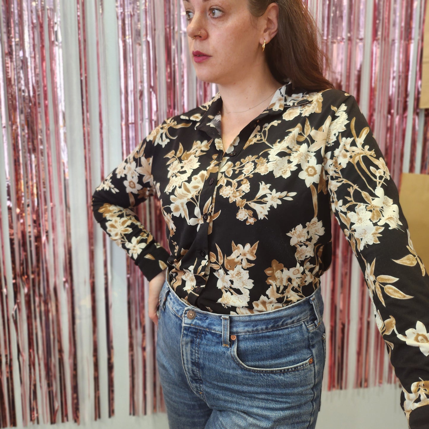 Cute Floral Shirt