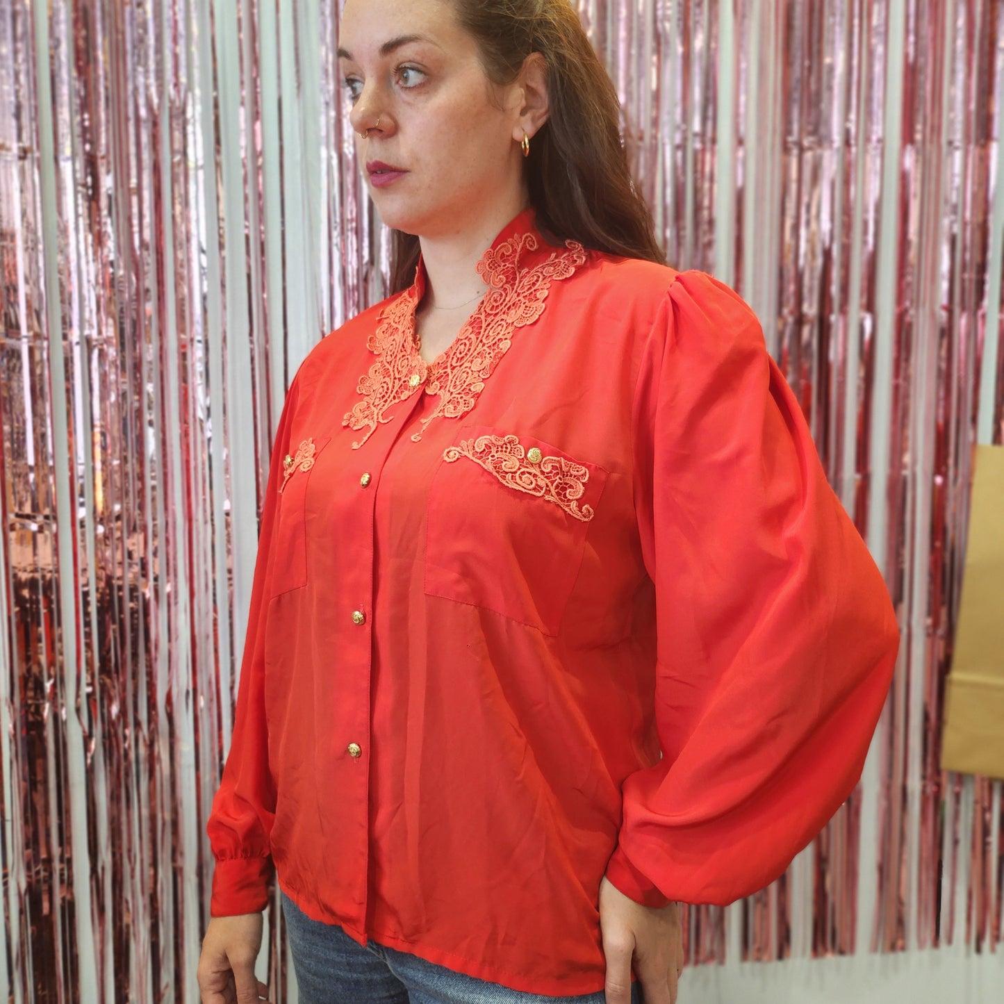 Beautiful Vintage Shirt with Embroidery