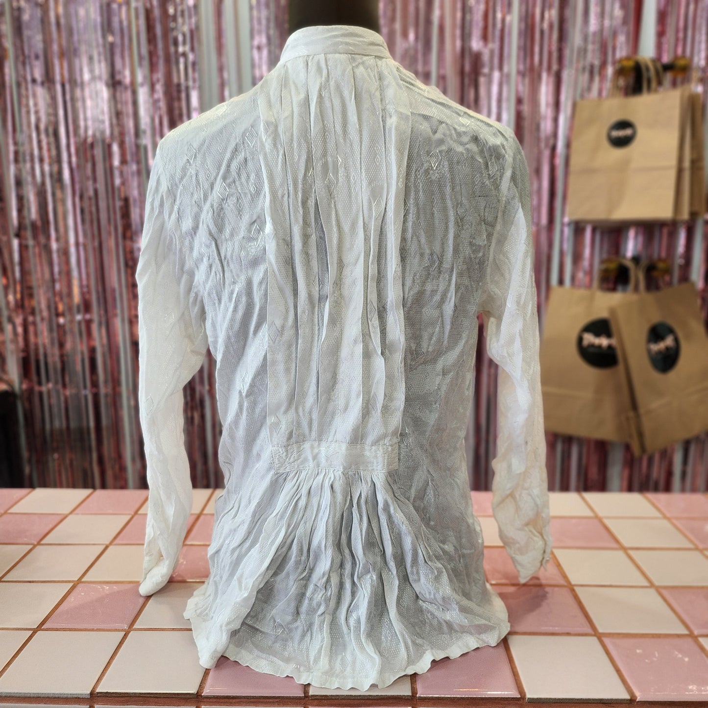 Beautiful Vintage Beaded Shirt