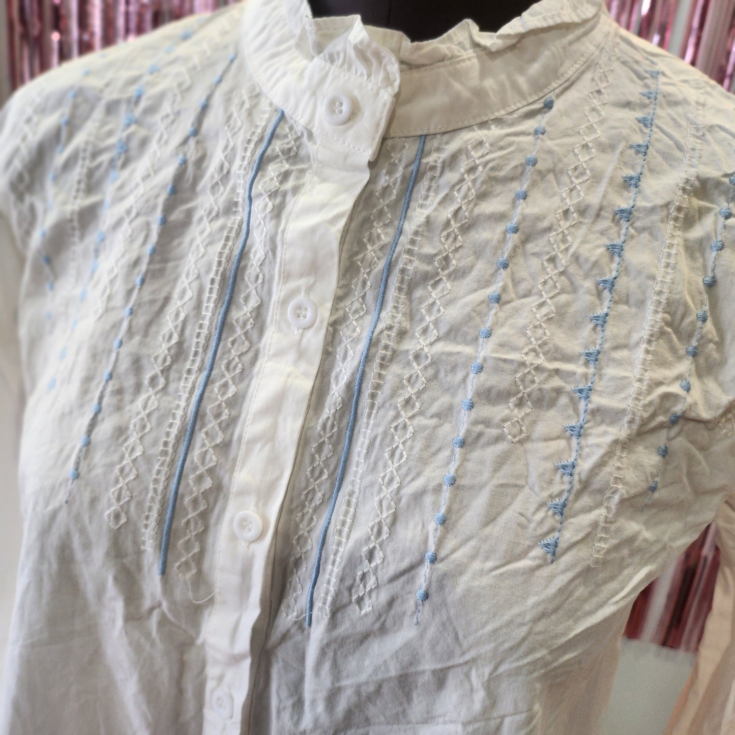 Cute Embroidered Shirt