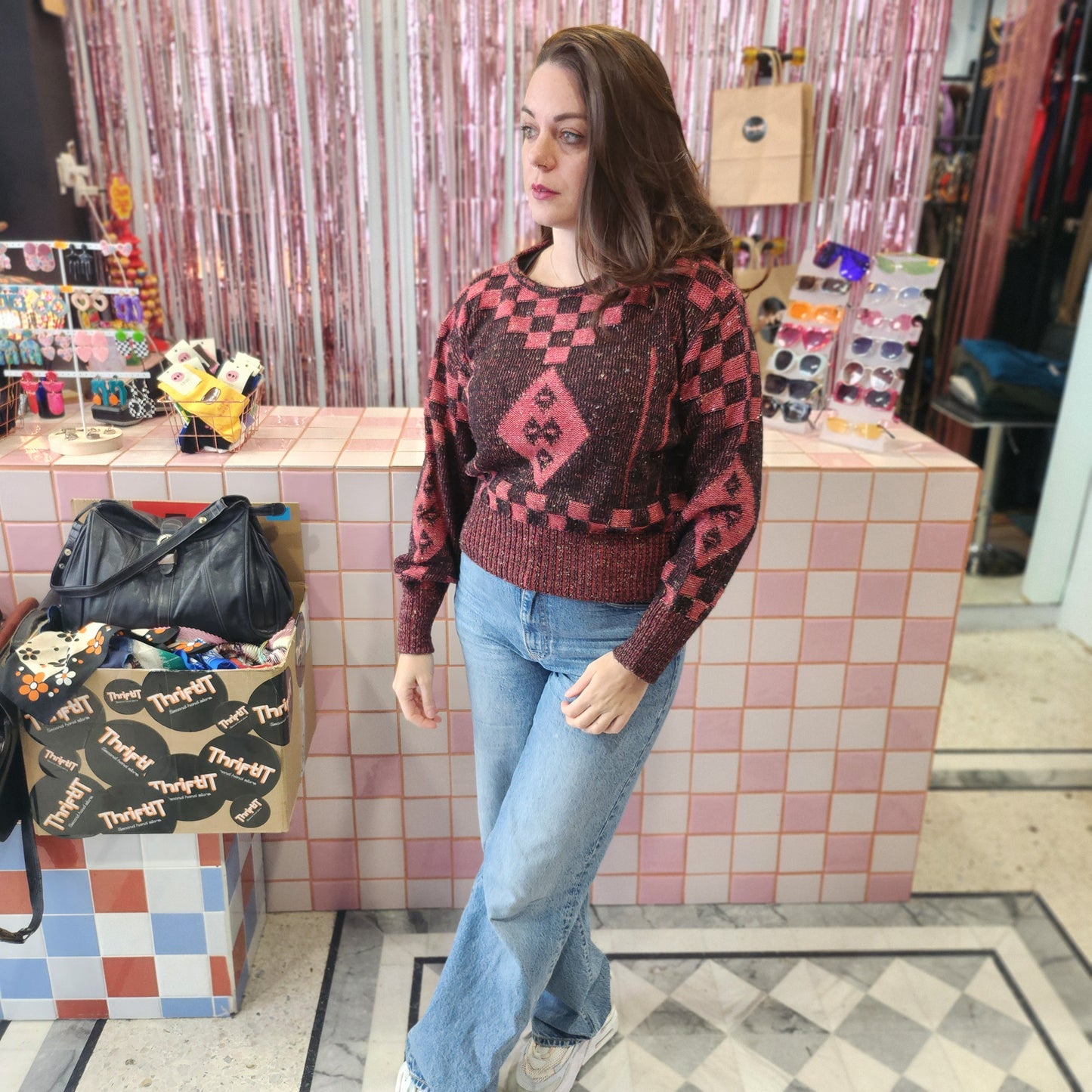 Cute Vintage Knitted Top