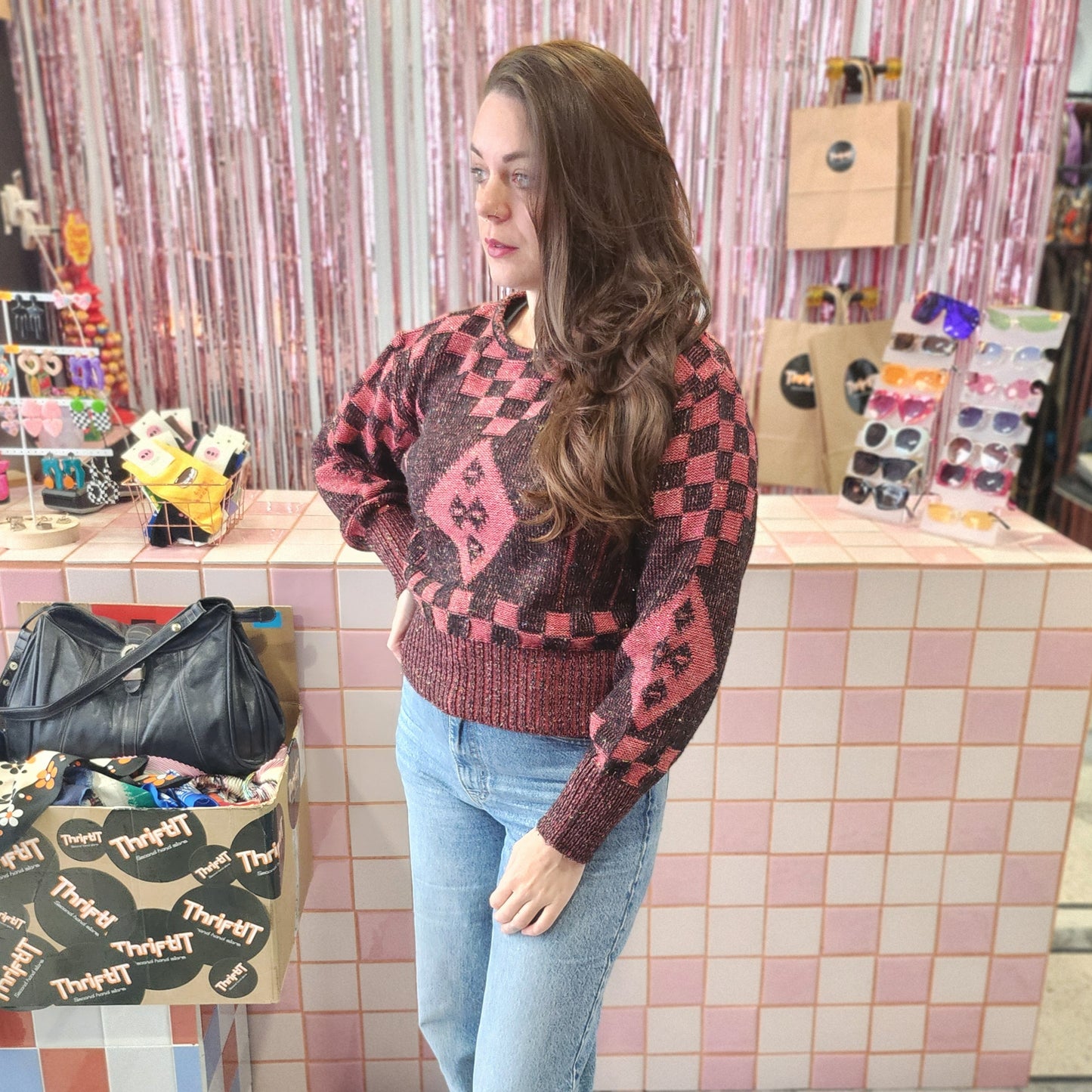 Cute Vintage Knitted Top