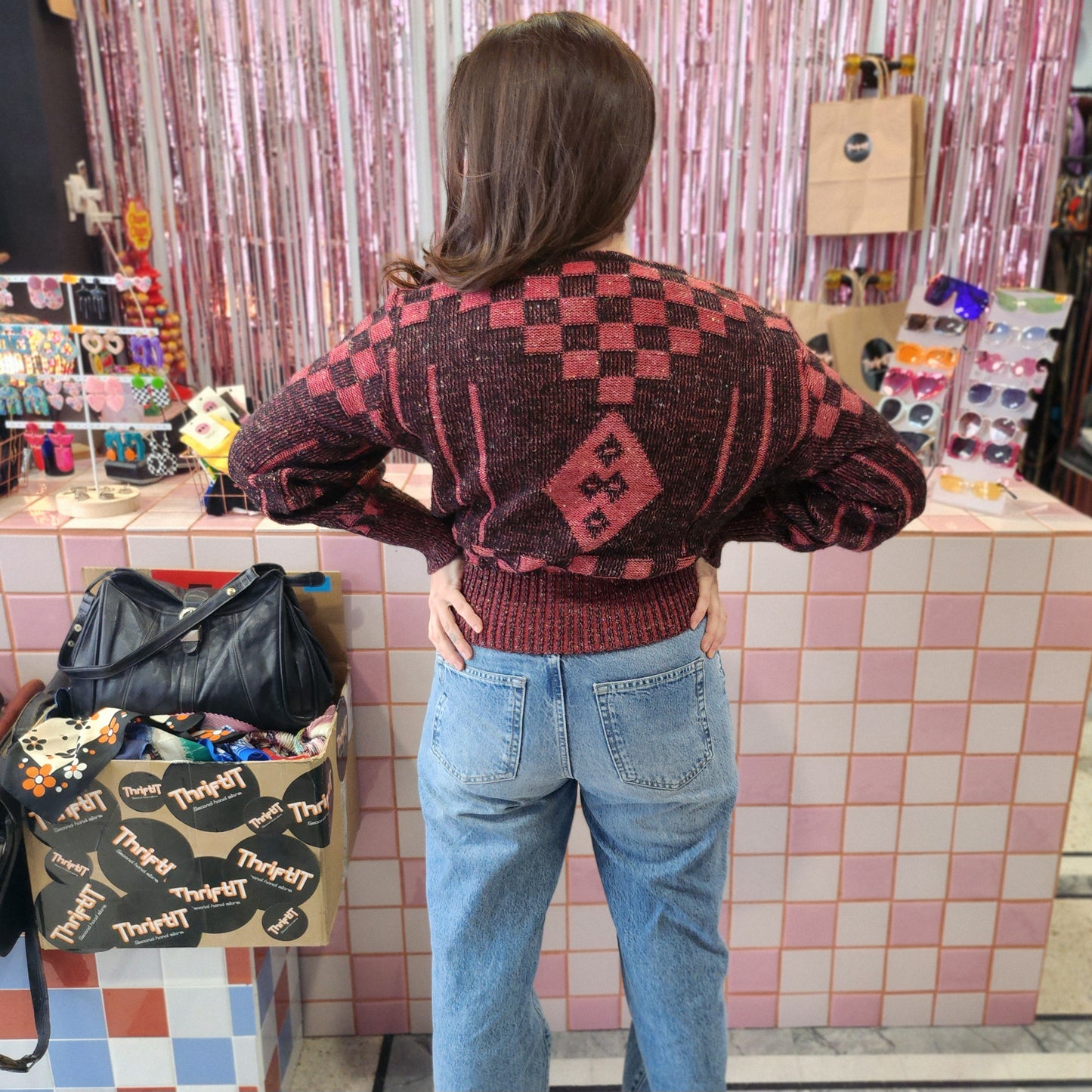 Cute Vintage Knitted Top