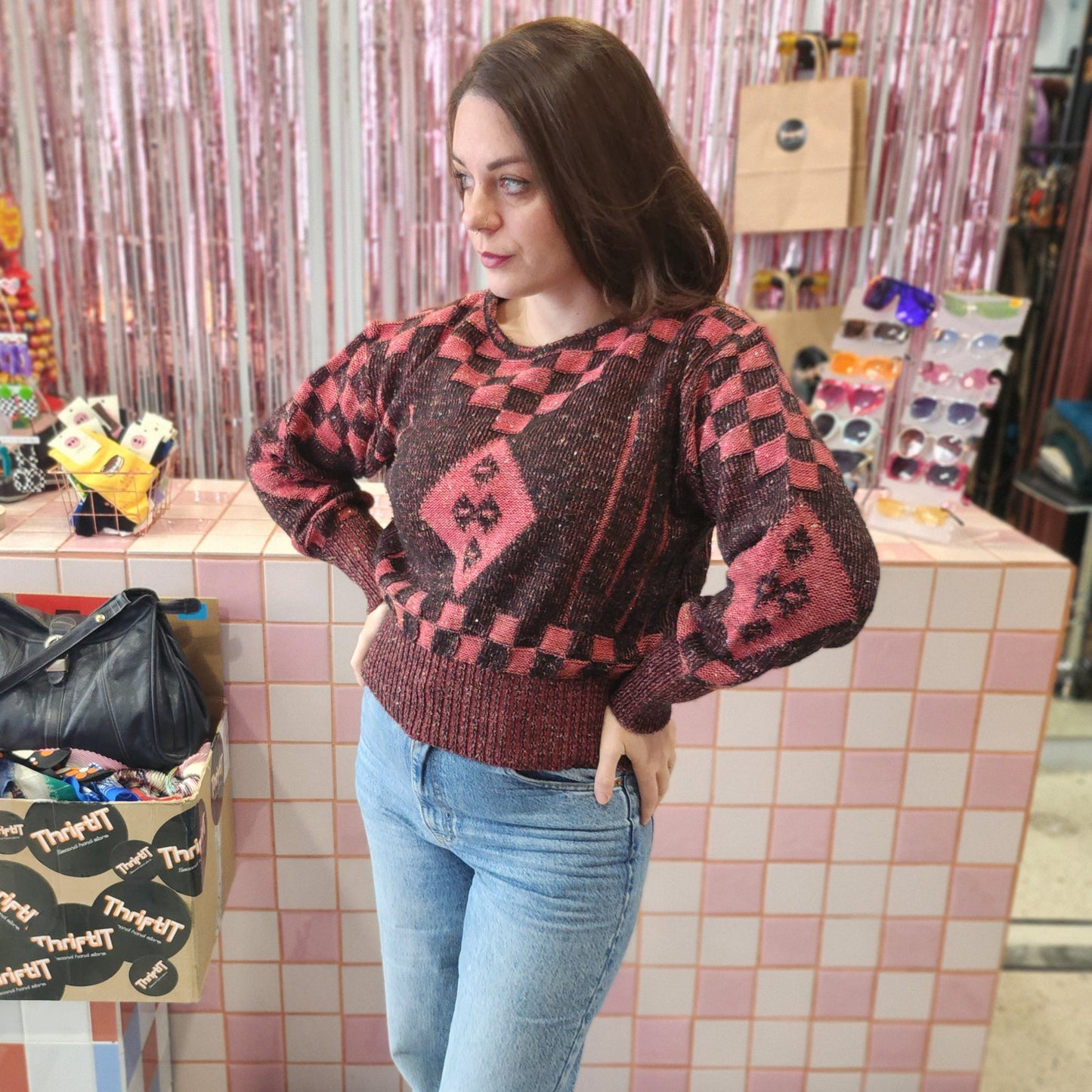 Cute Vintage Knitted Top