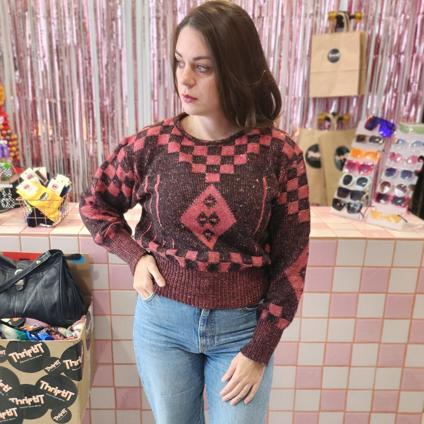 Cute Vintage Knitted Top