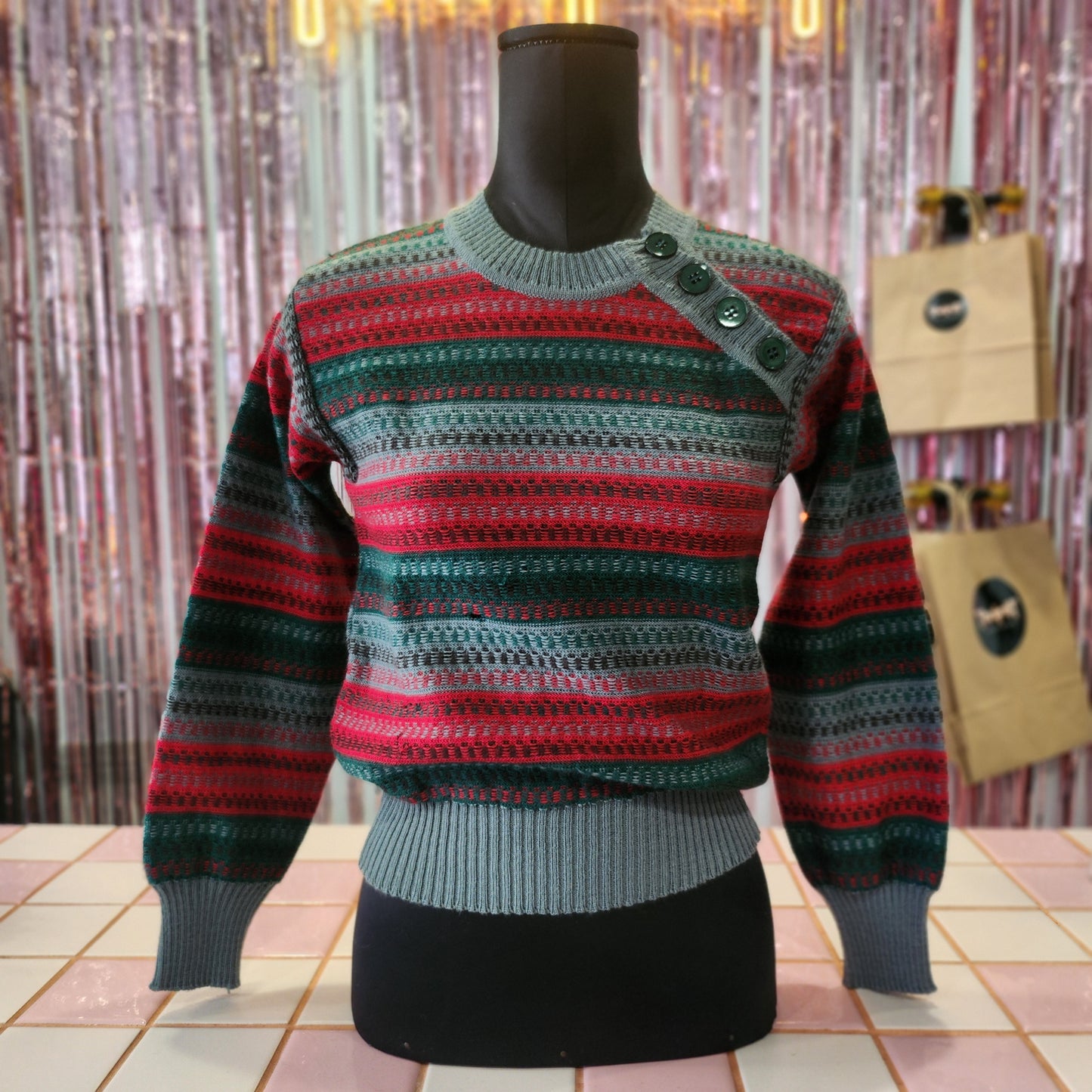 100% Wool Knitted Top