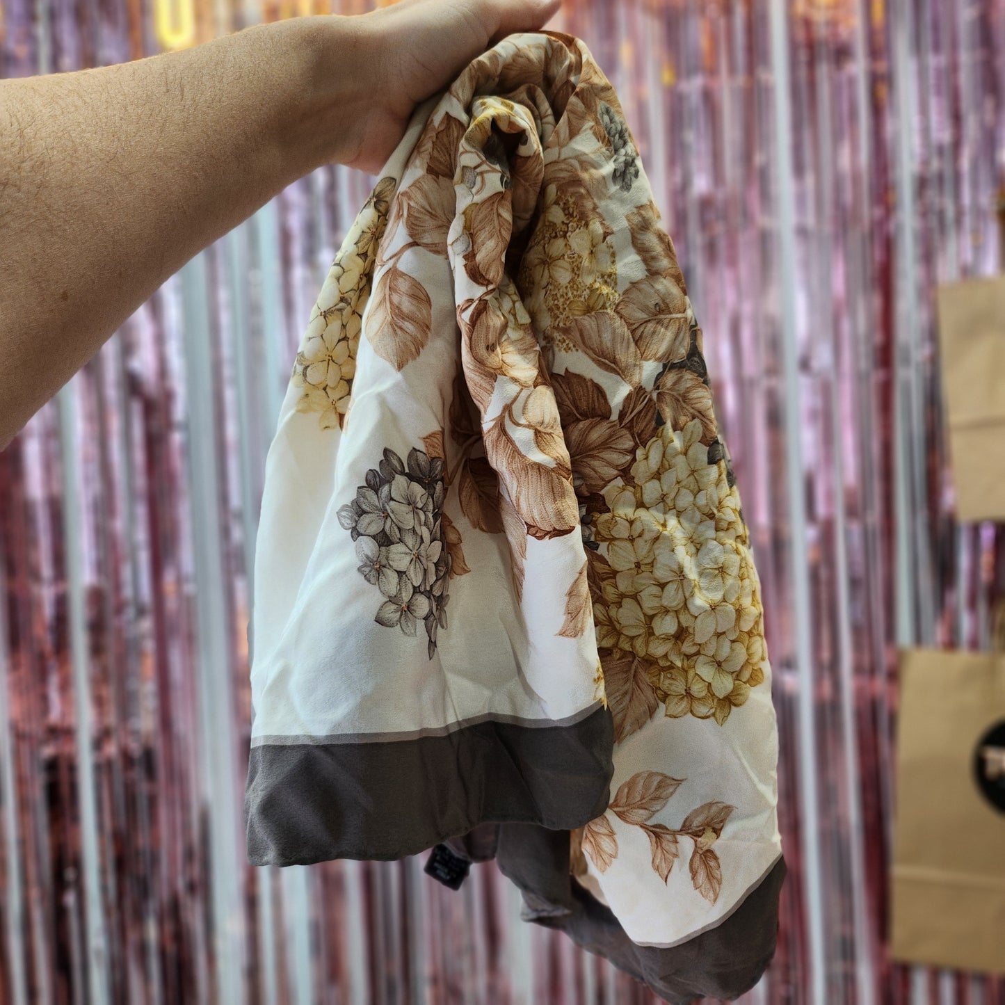 100% Silk Foulard