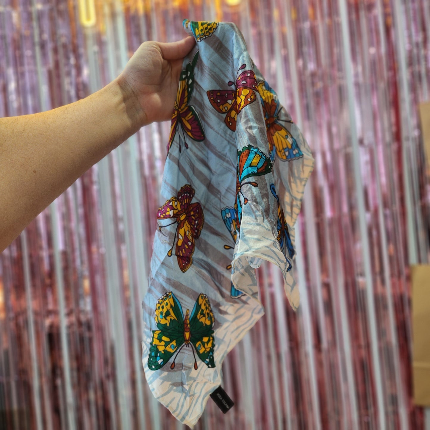 100% Silk Foulard