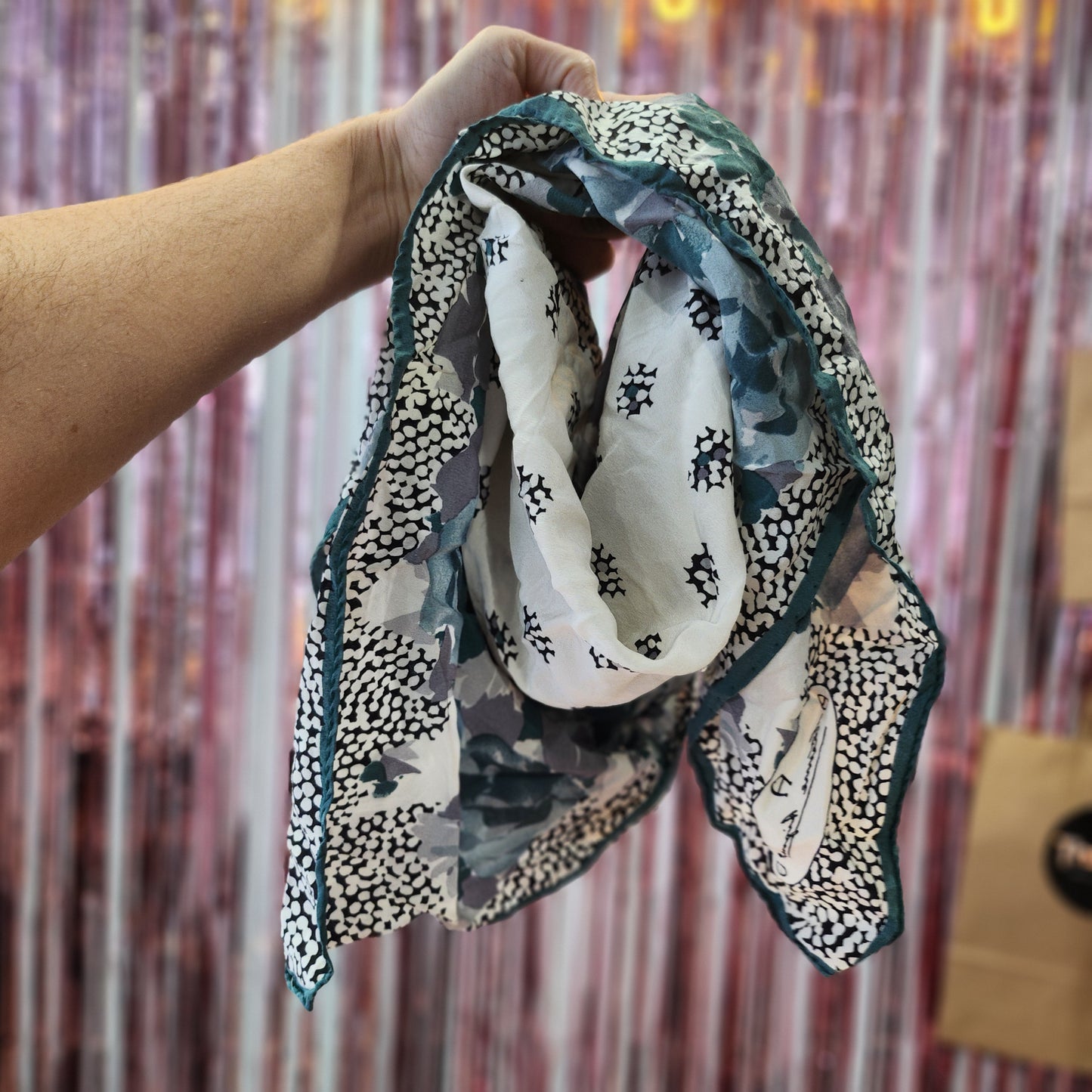 100% Silk Foulard