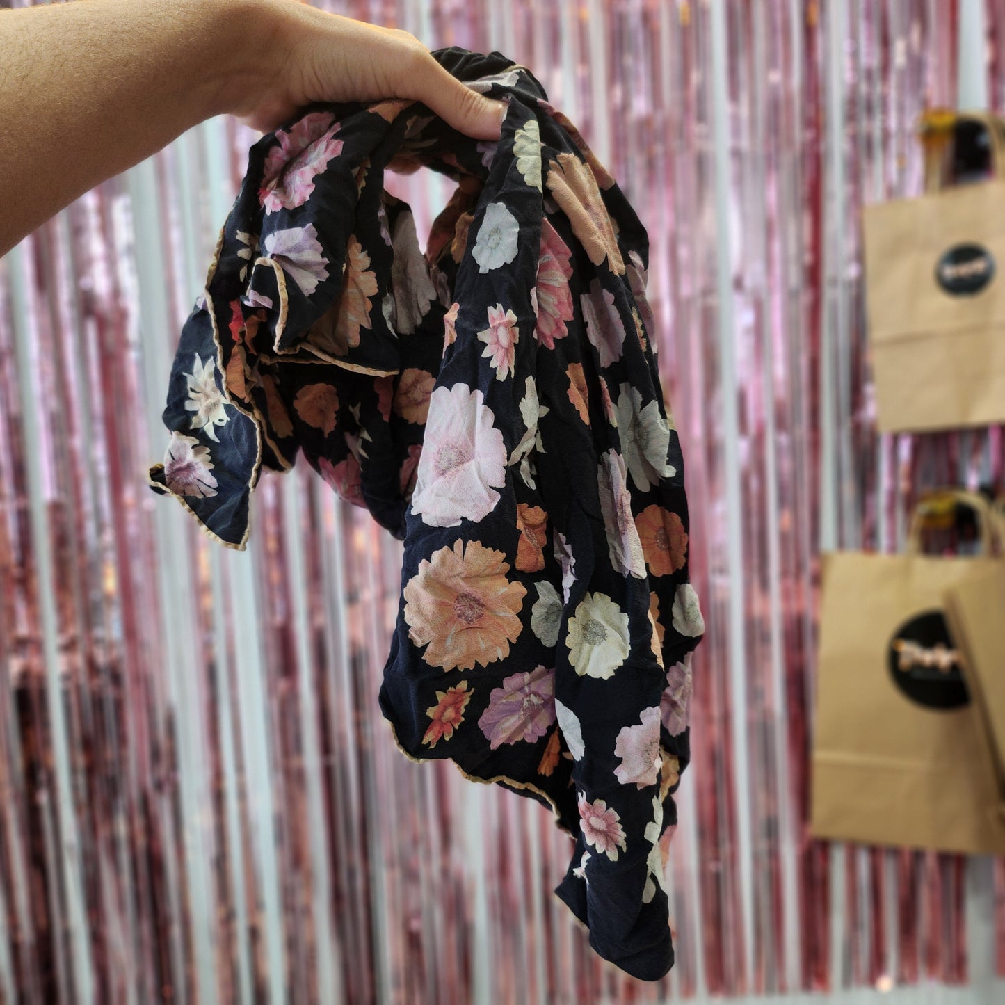 100% Silk Foulard