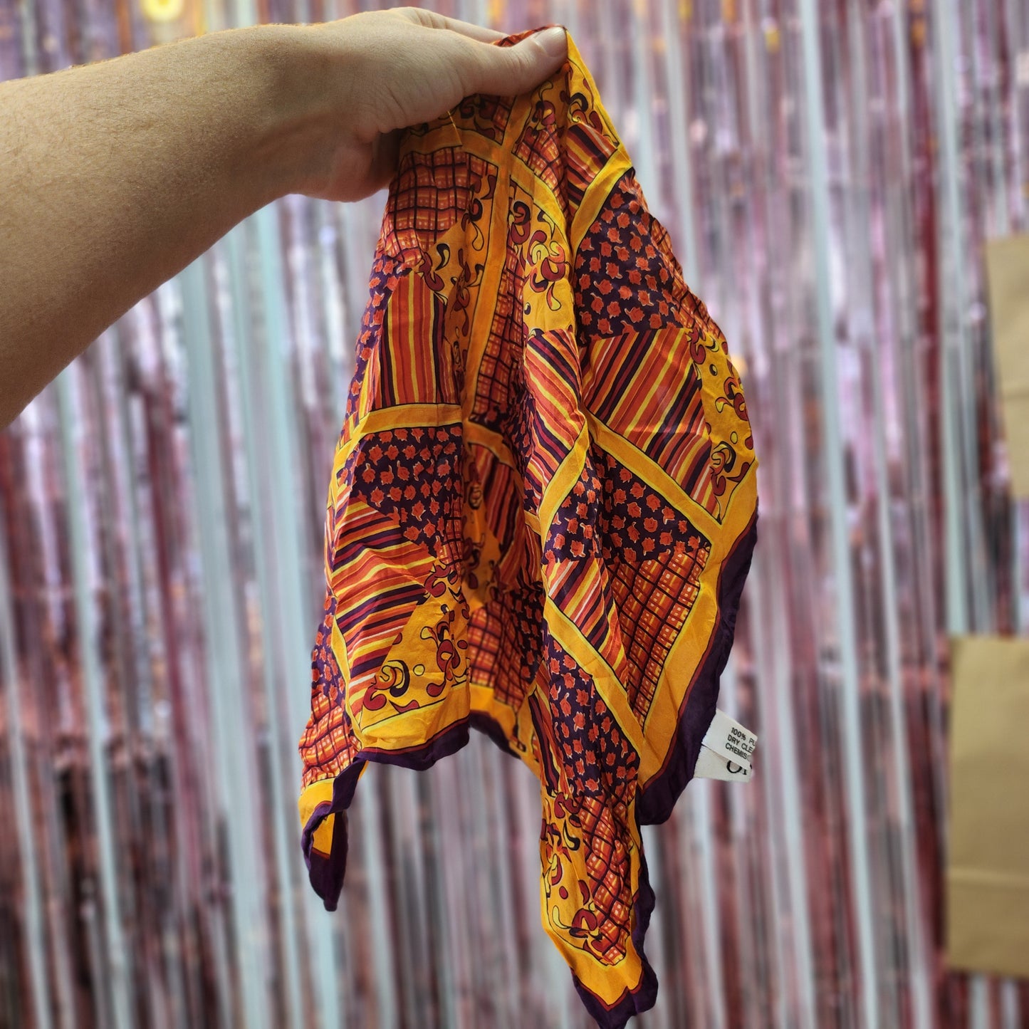 100% Silk Foulard