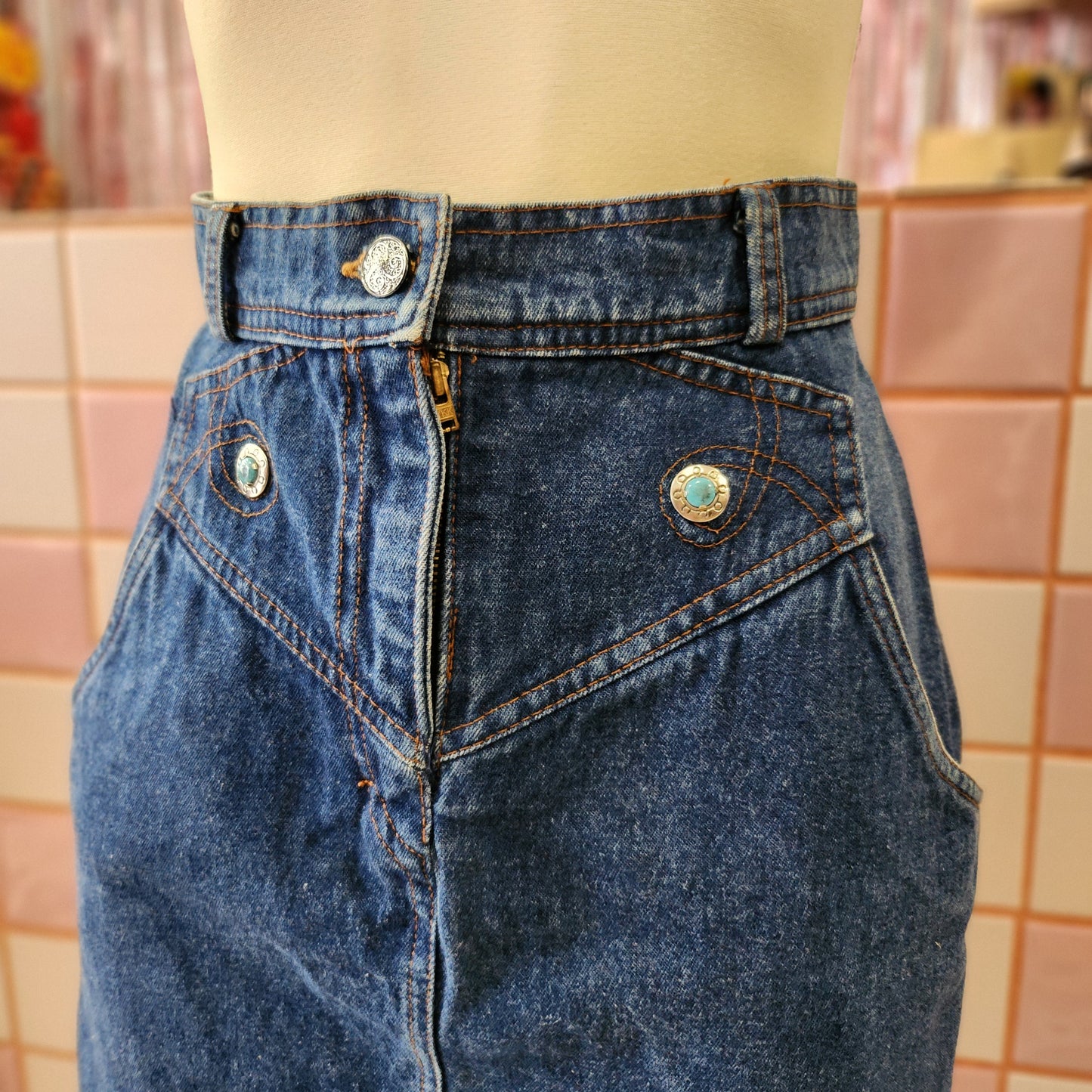 Beautiful Denim Skirt
