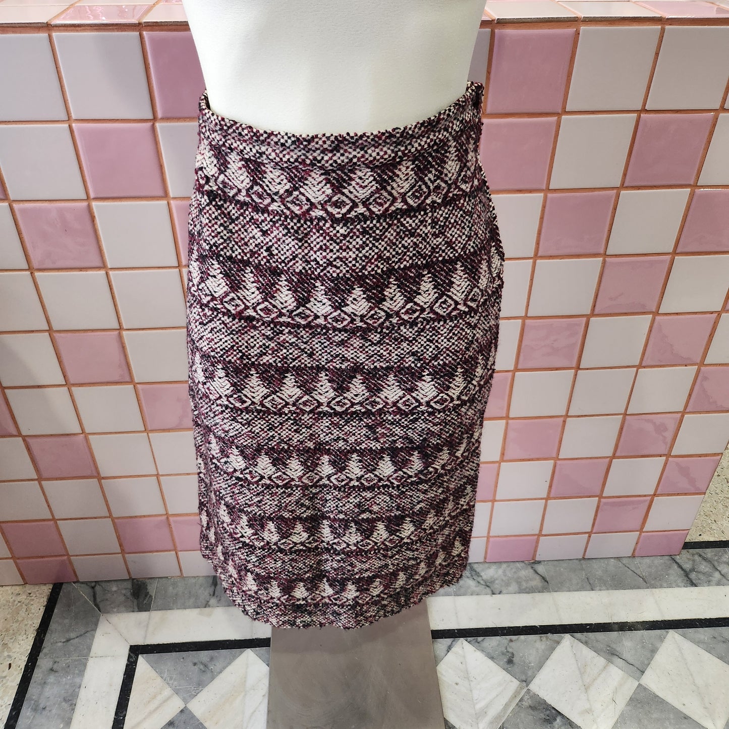 Vintage Wool Mini Skirt