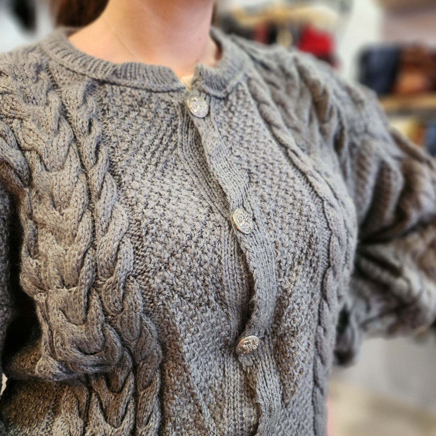 Handmade Fluffy Cardigan