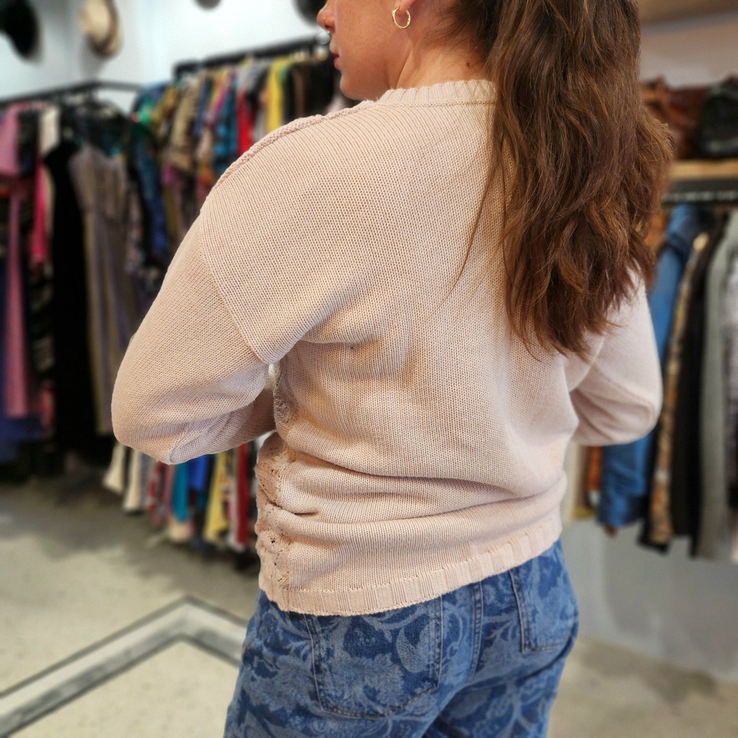 Cute Detailed Knitted Jumper