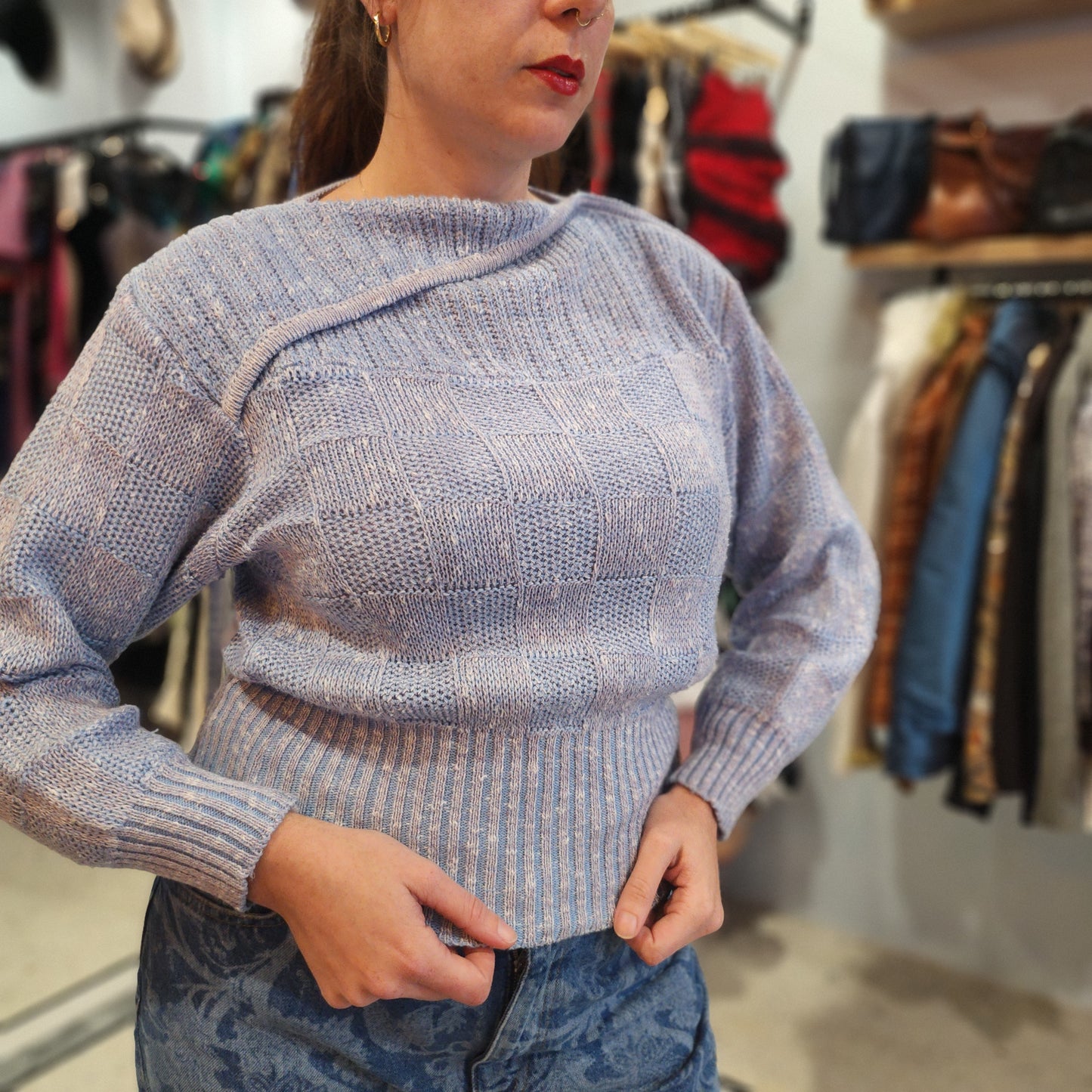 Cute Vintage Knitted Jumper