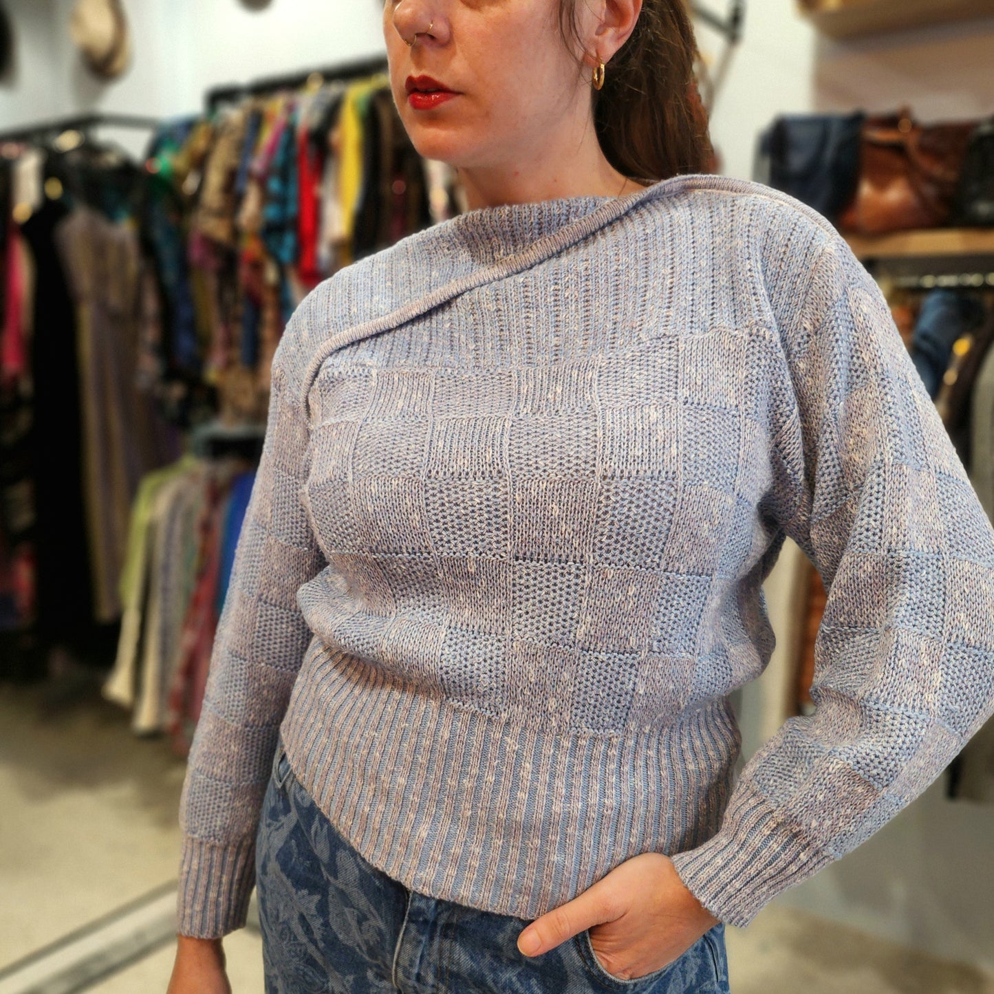 Cute Vintage Knitted Jumper