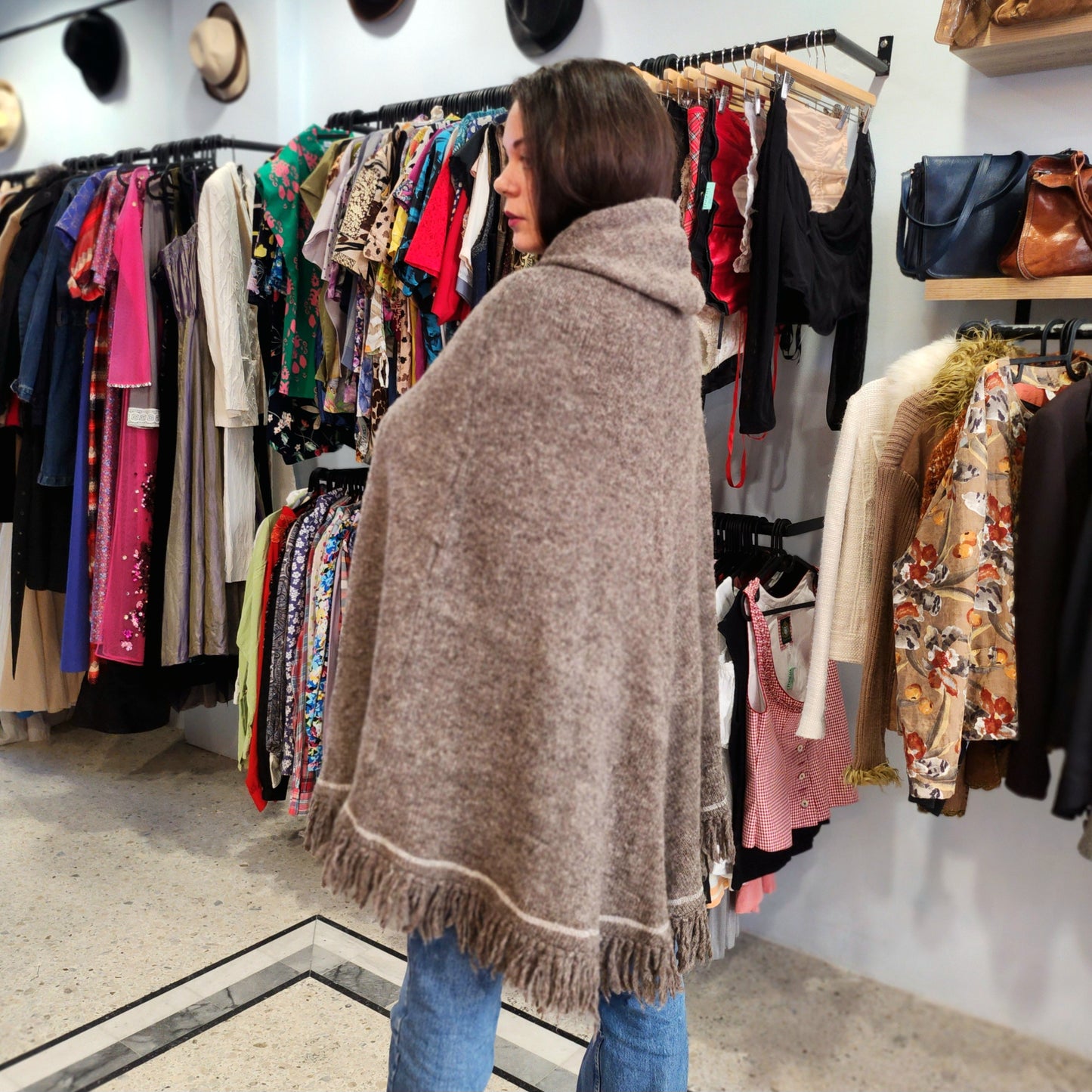 100% Wool Cape