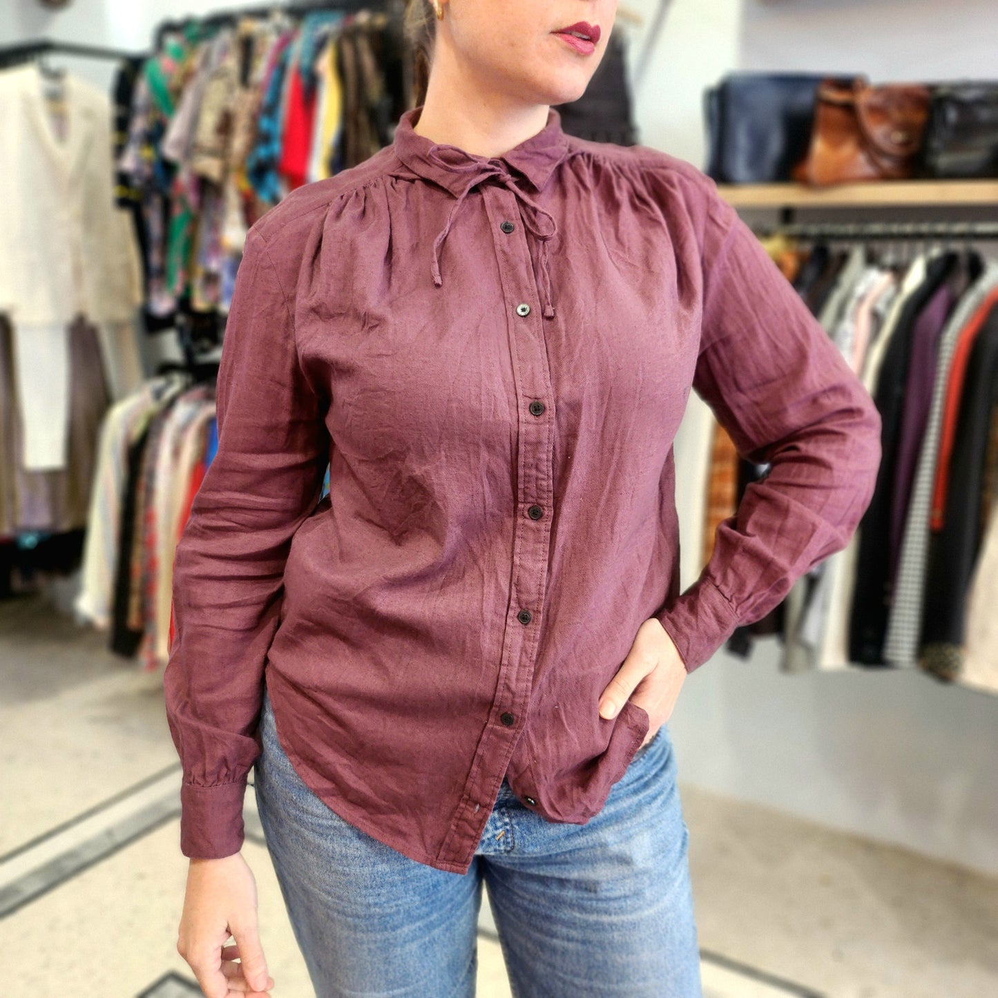 Lee Shirt - Cotton and Linen mix