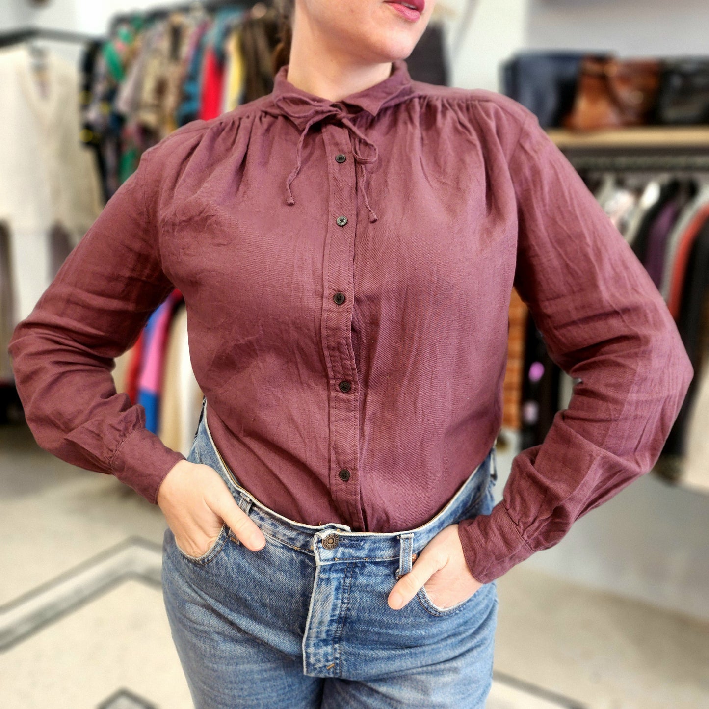 Lee Shirt - Cotton and Linen mix