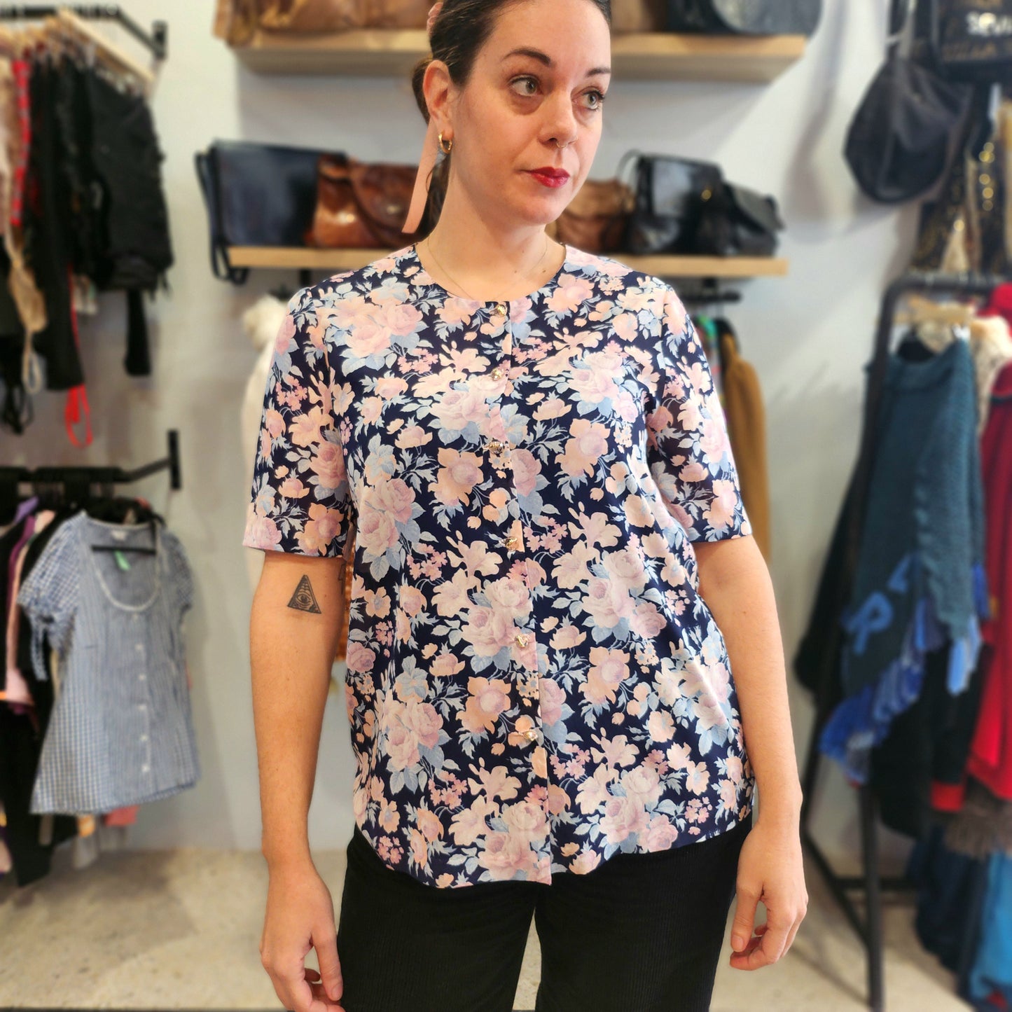 Stunning Floral Vintage Shirt